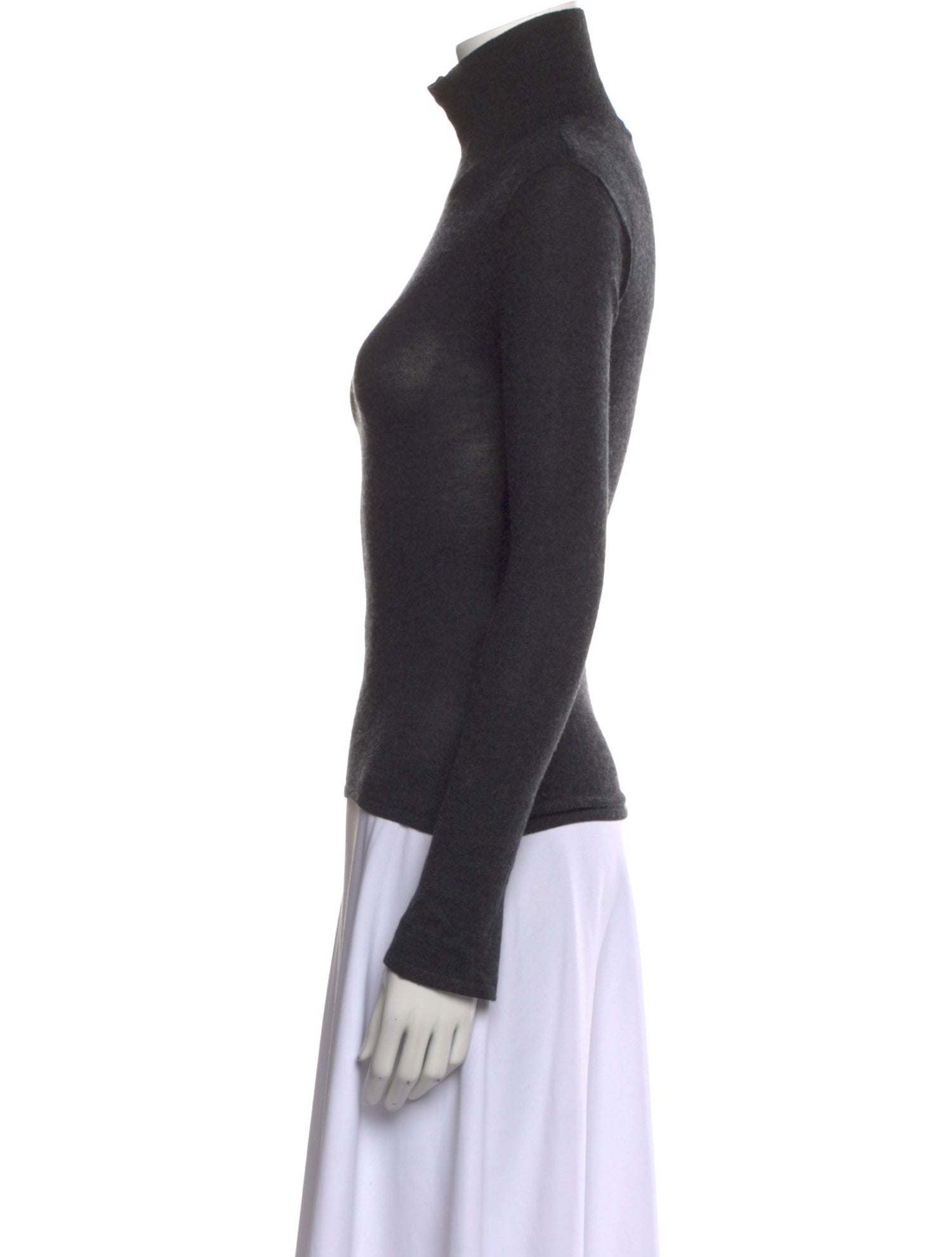 James Perse Silk Turtleneck Sweater