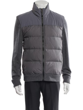 James Perse Wool Puffer Coat