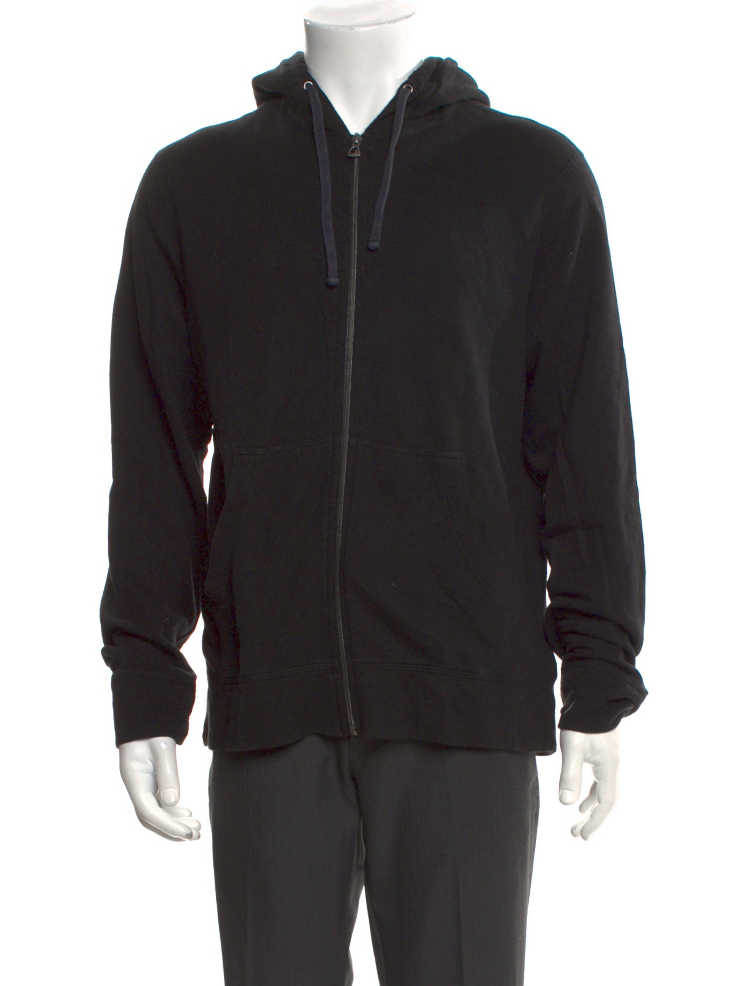 James Perse Crew Neck Long Sleeve Hoodie