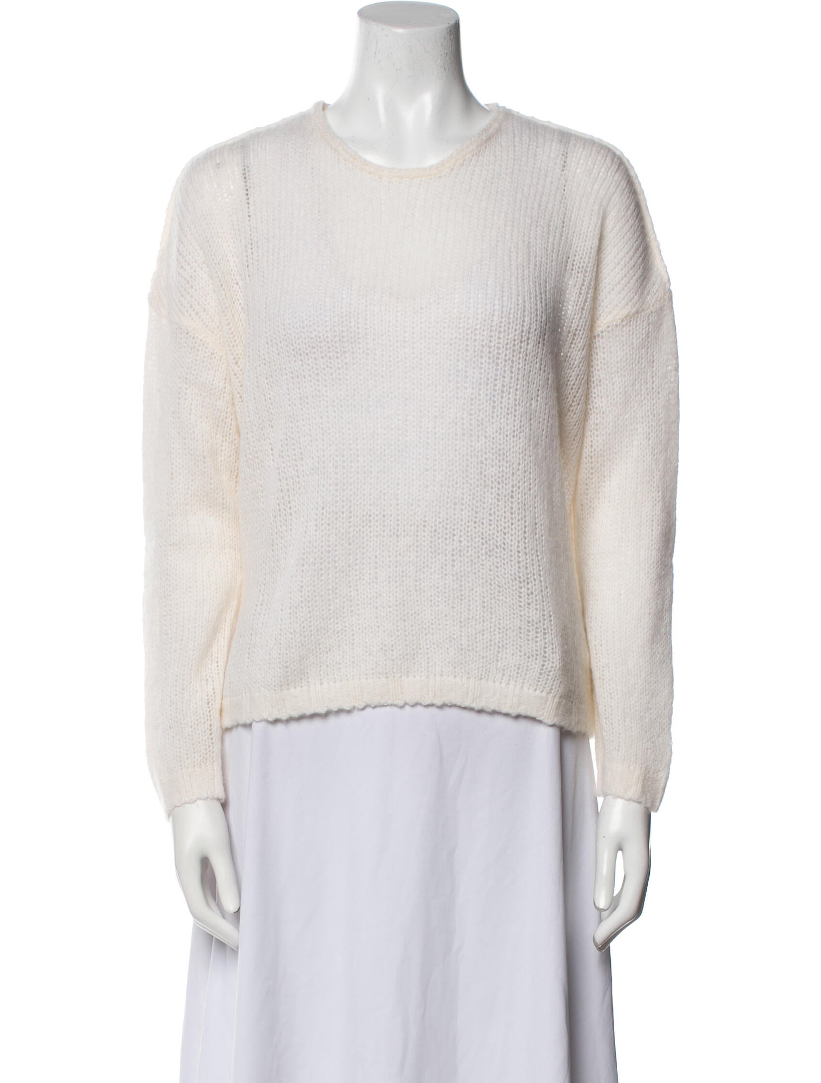 James Perse Wool Scoop Neck Sweater