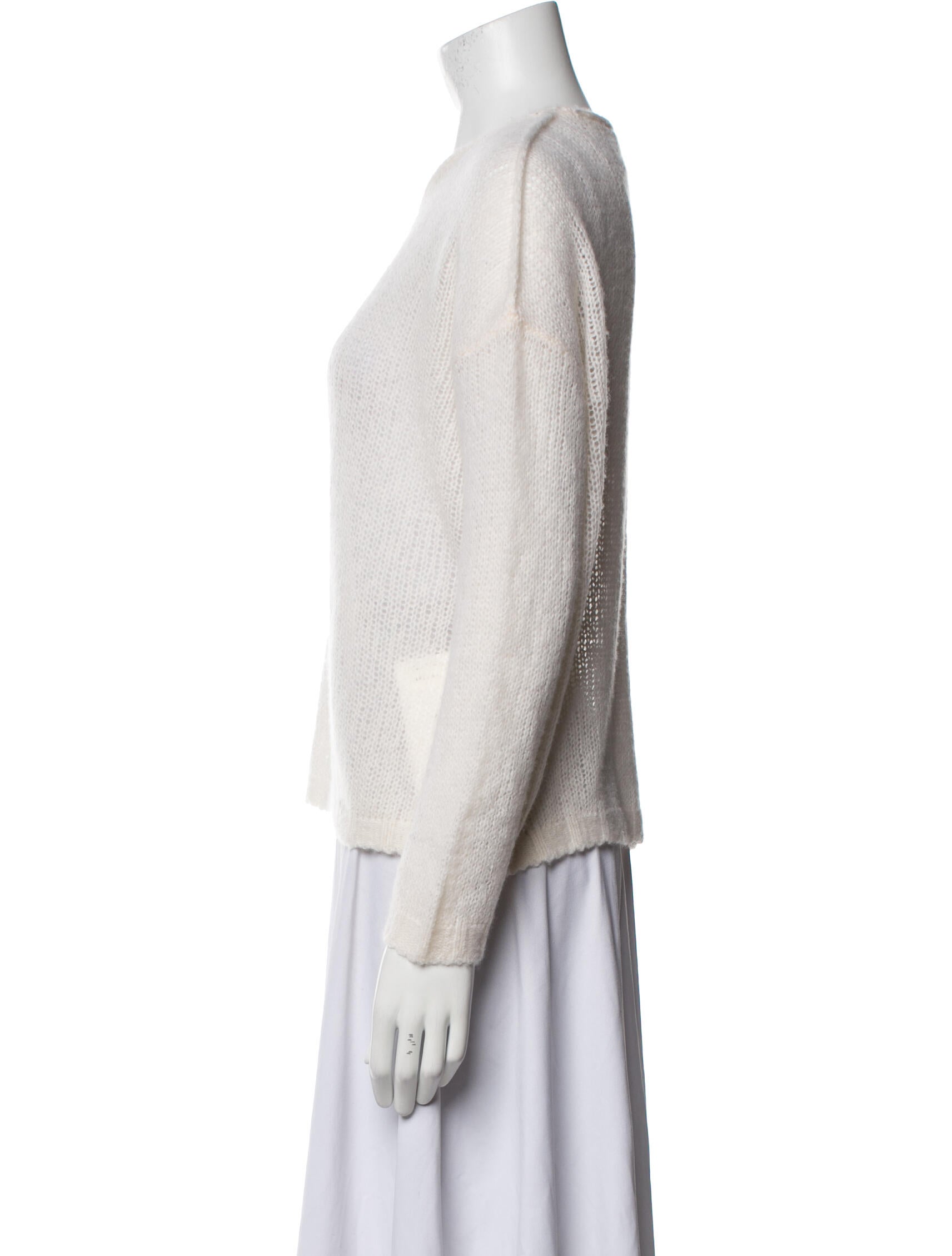 James Perse Wool Scoop Neck Sweater