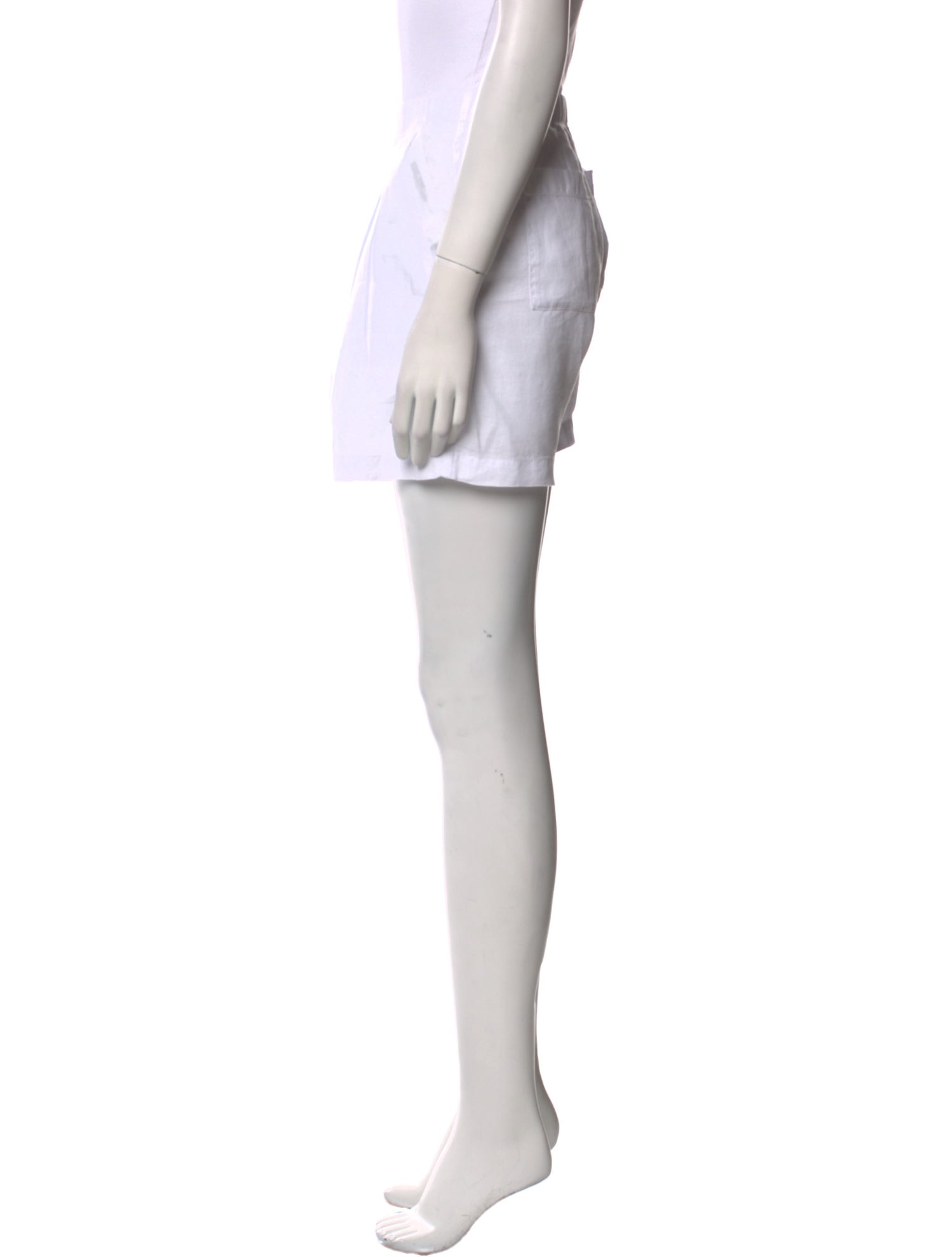 James Perse Linen Mini Shorts