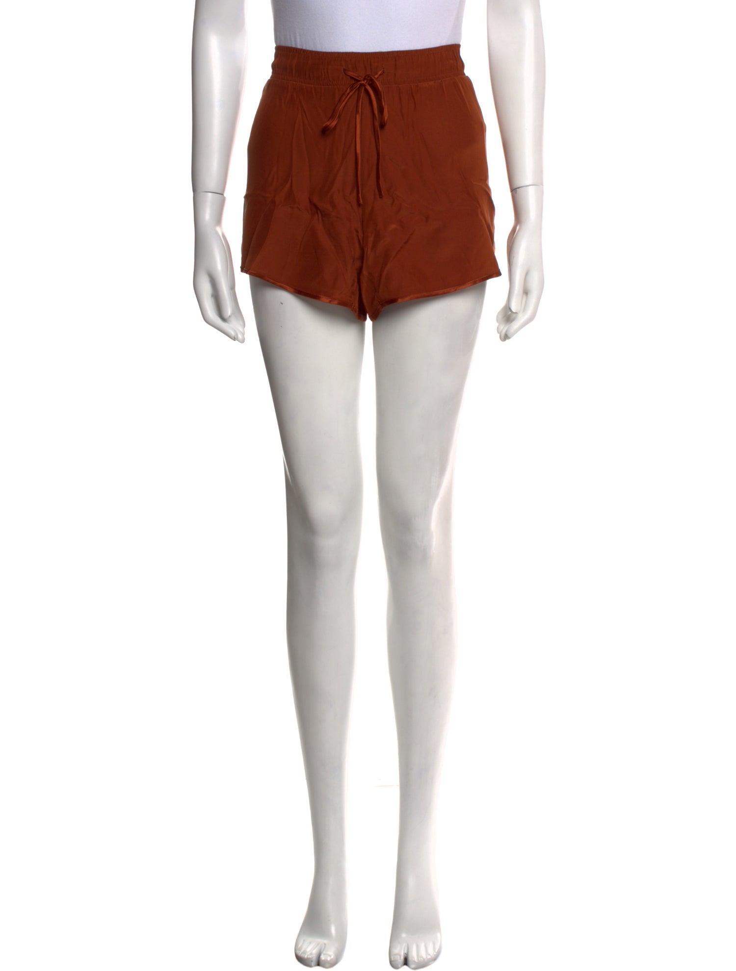 James Perse Silk Mini Shorts