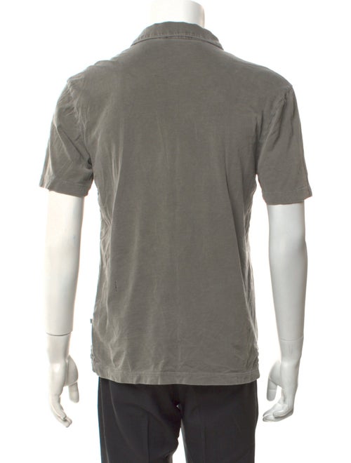 James Perse Collar Short Sleeve Polo Shirt