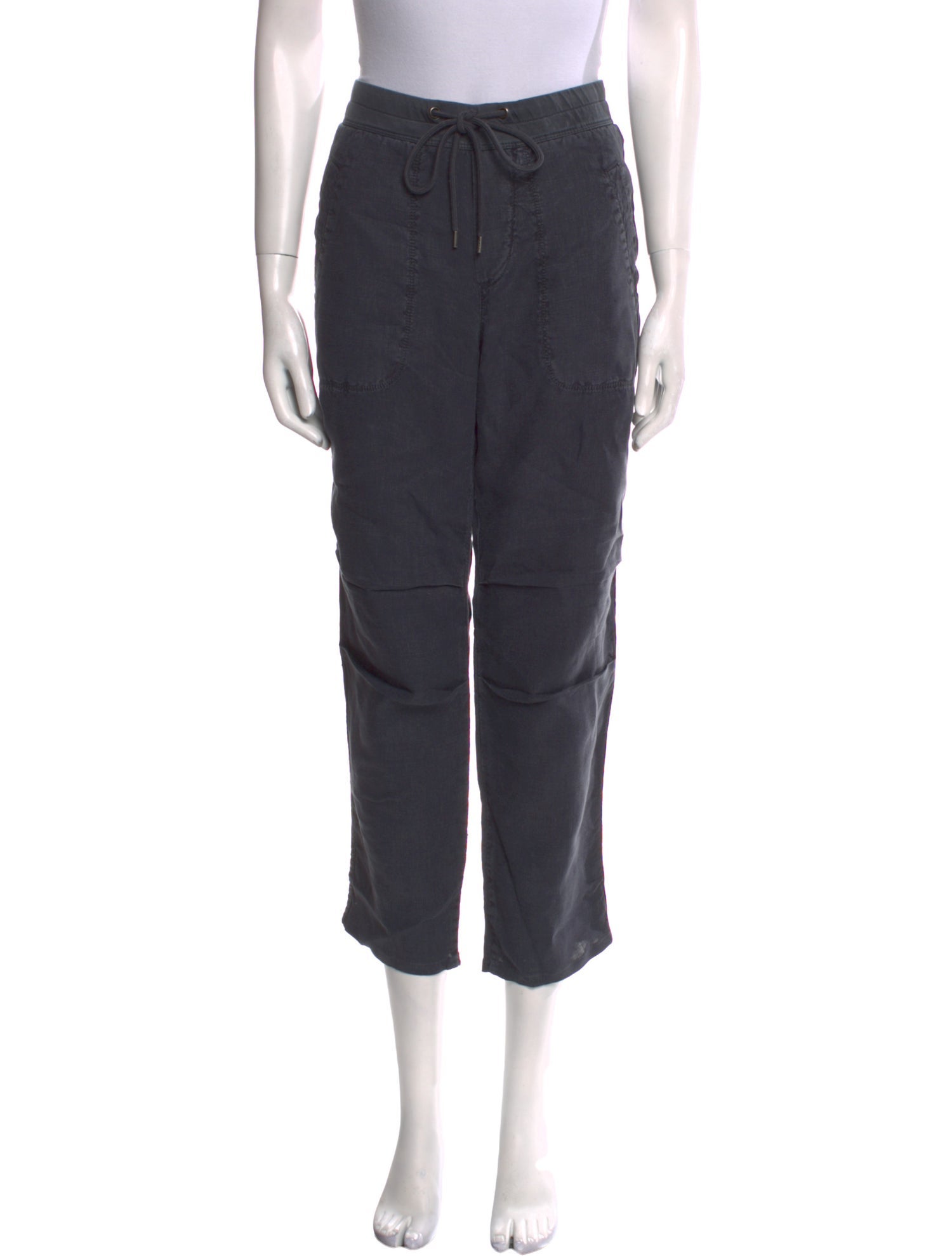 James Perse Linen Straight Leg Pants