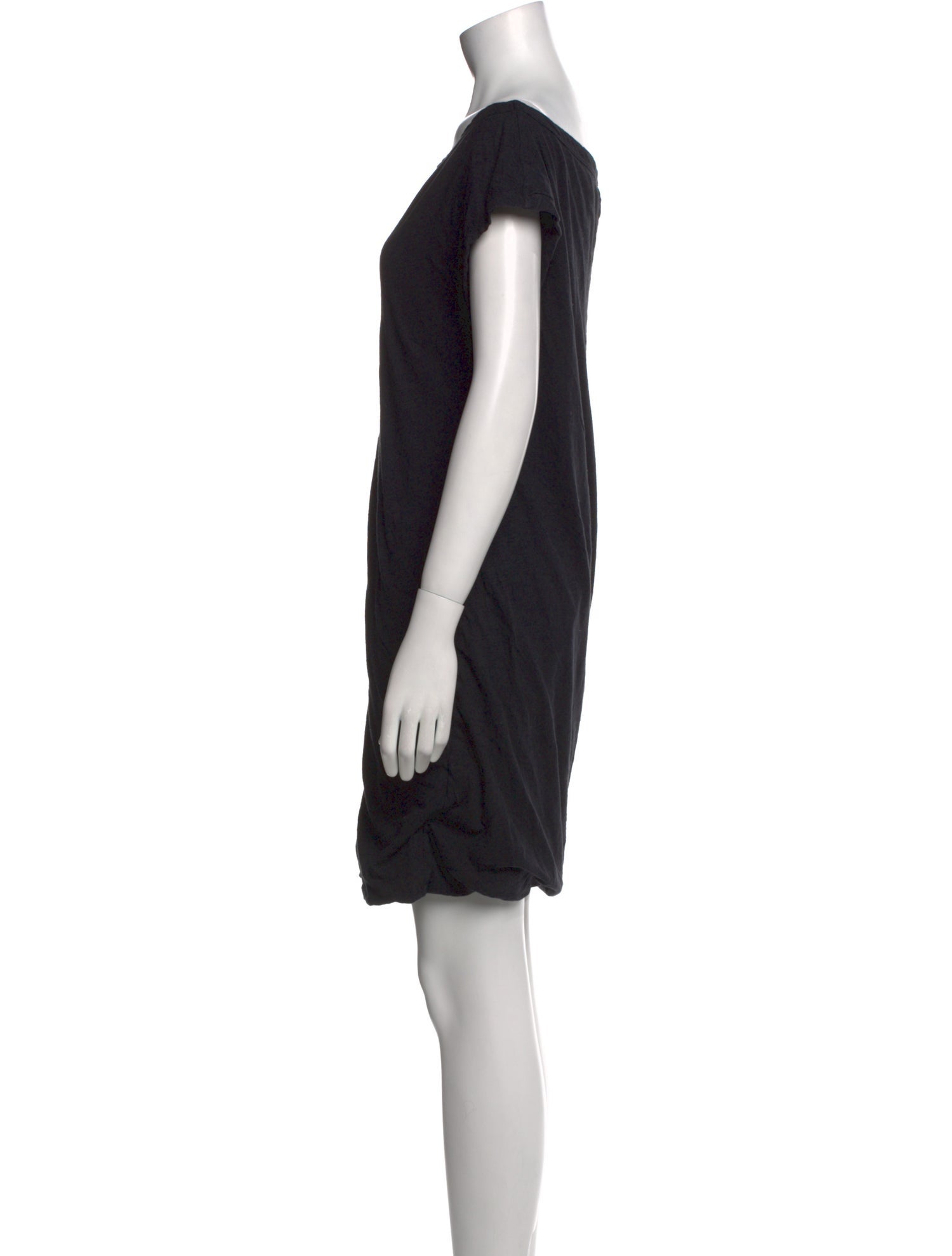 James Perse Bateau Neckline Mini Dress