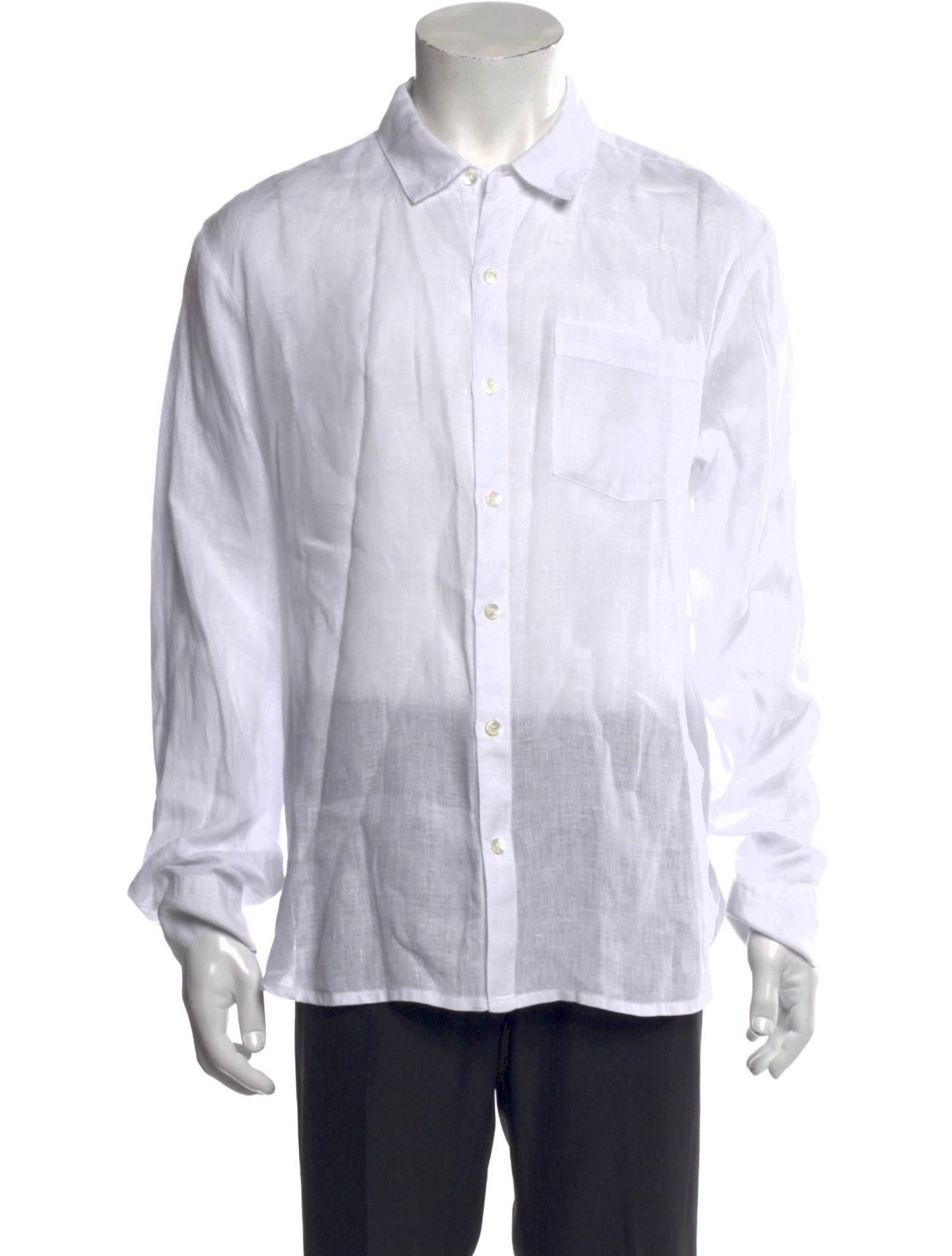 James Perse Linen Long Sleeve Shirt