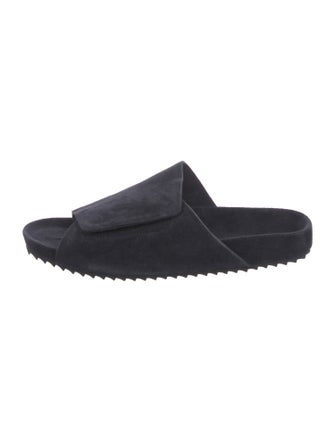 James Perse Suede Slides
