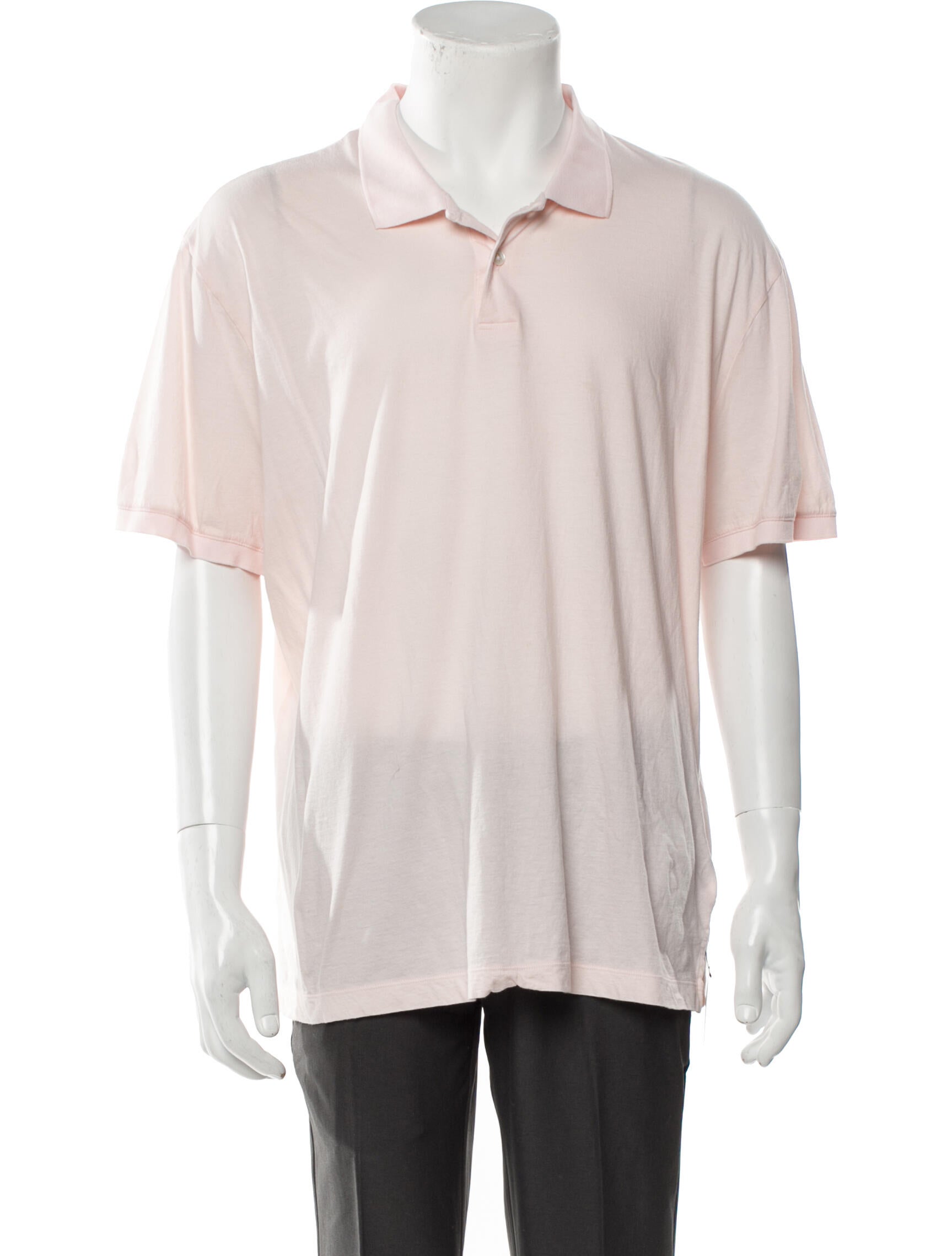 James Perse V-Neck Short Sleeve Polo Shirt