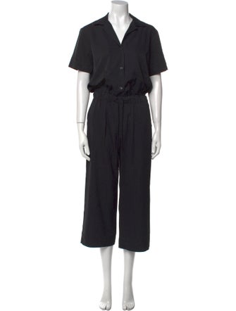 James Perse V-Neck Jumpsuit