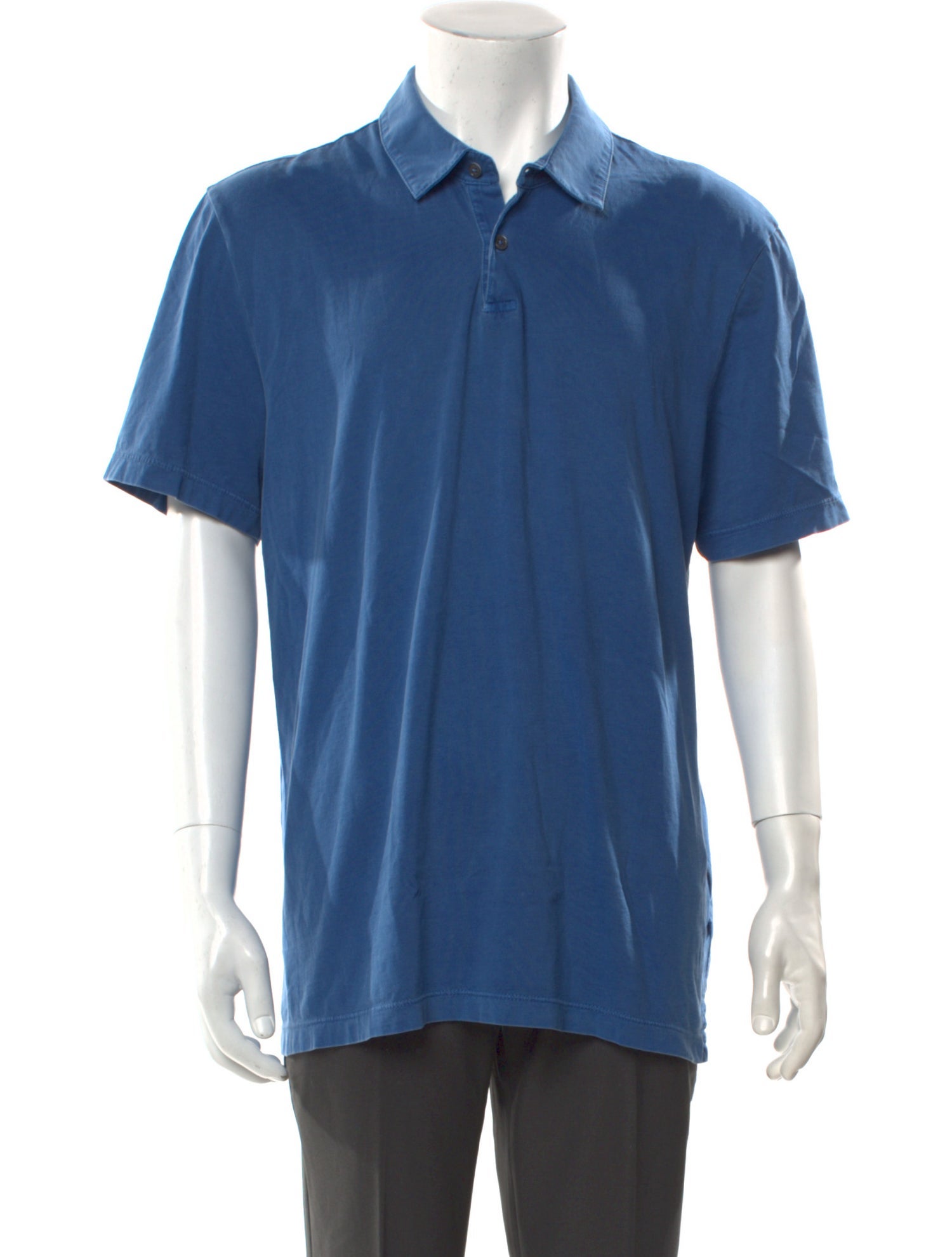 James Perse Collar Short Sleeve Polo Shirt