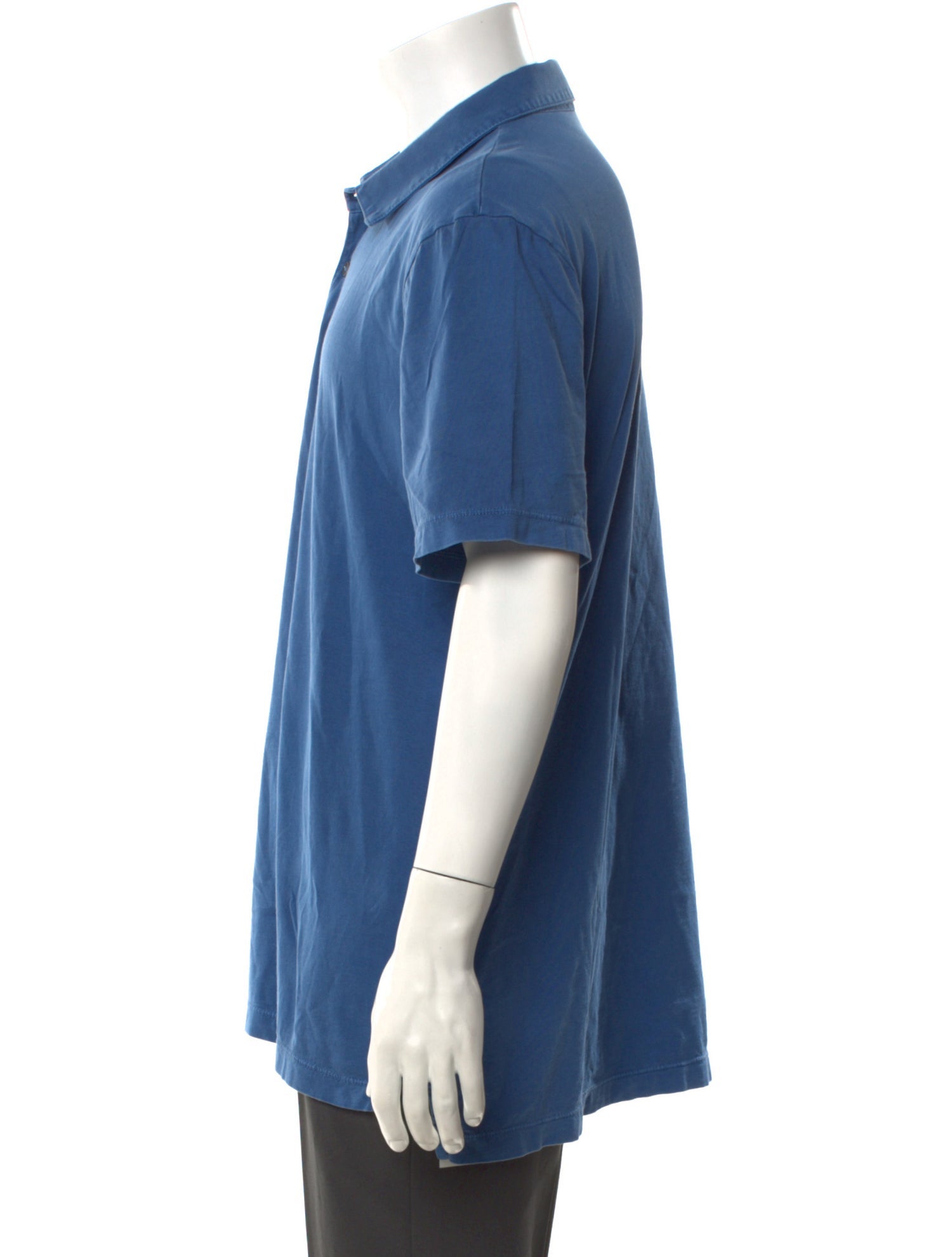 James Perse Collar Short Sleeve Polo Shirt