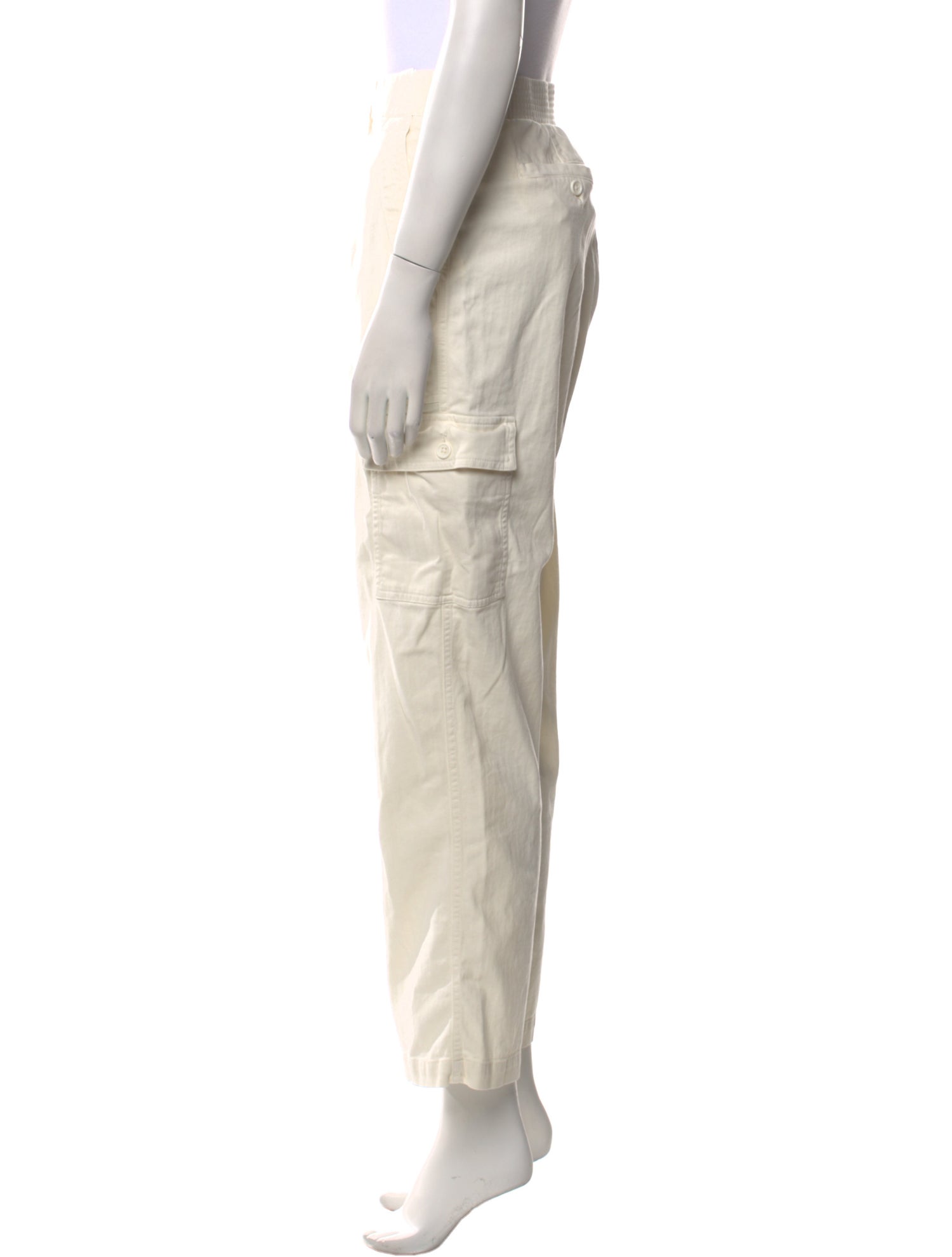 James Perse High-Rise Straight Leg Jeans