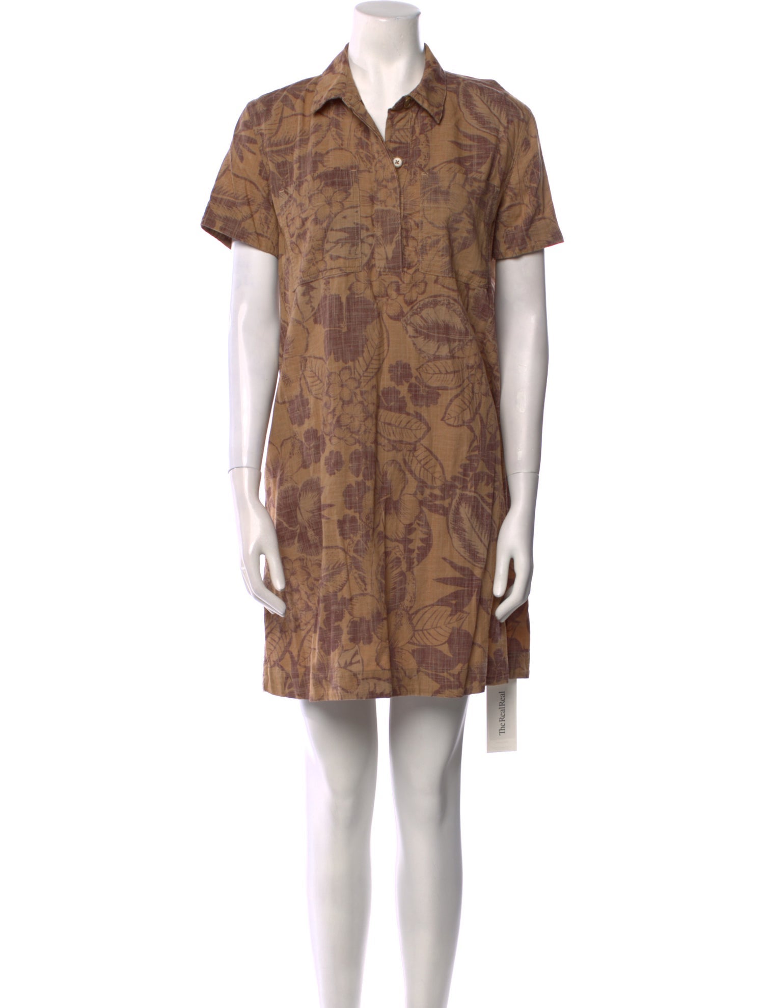 James Perse Printed Mini Dress