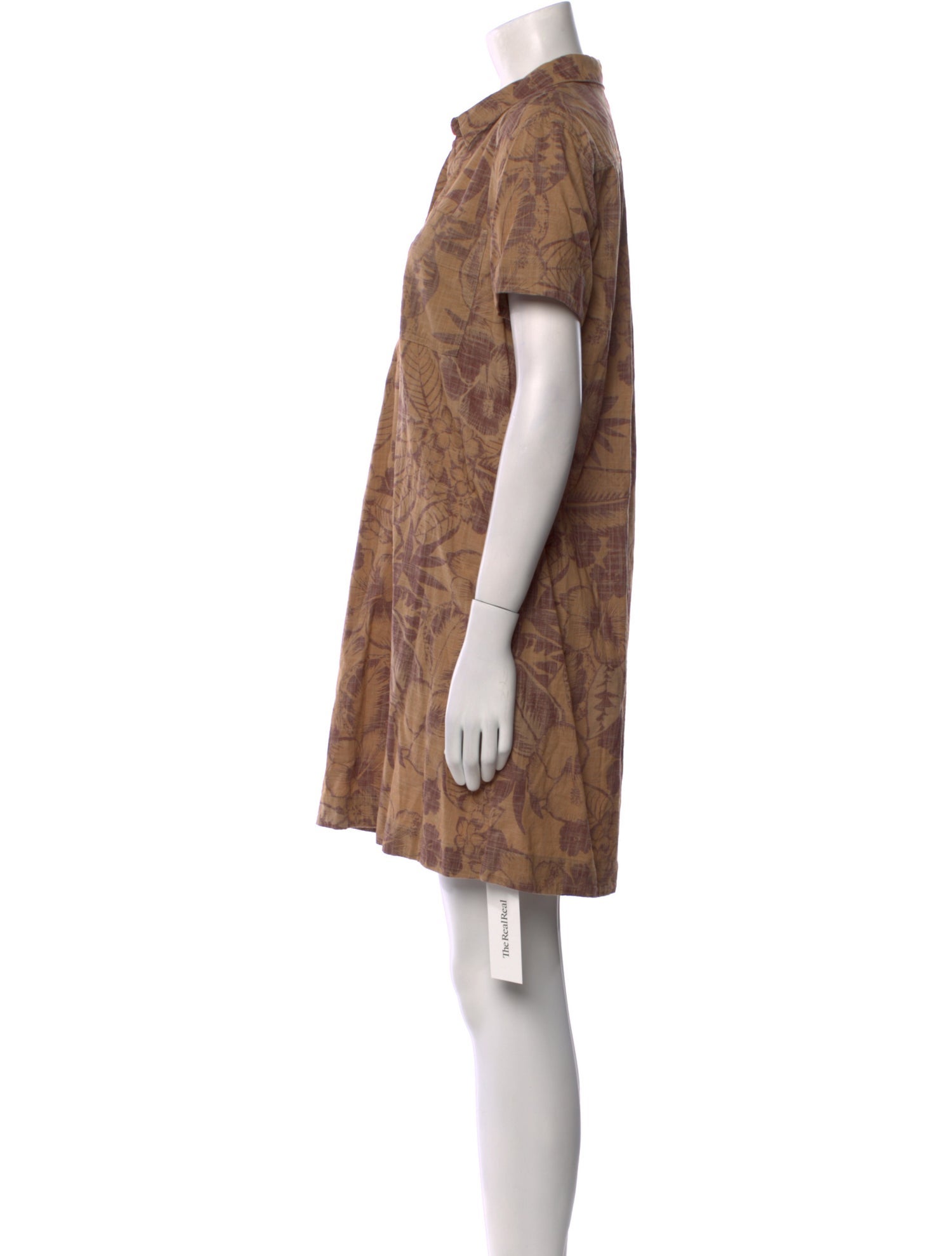 James Perse Printed Mini Dress