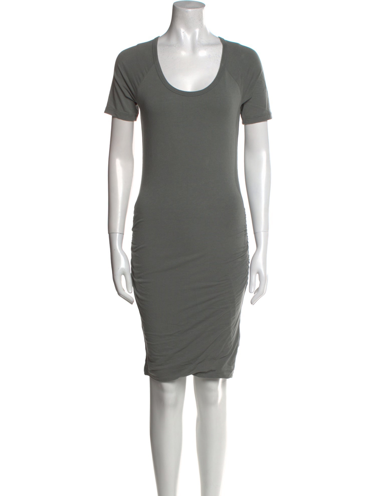 James Perse Scoop Neck Mini Dress