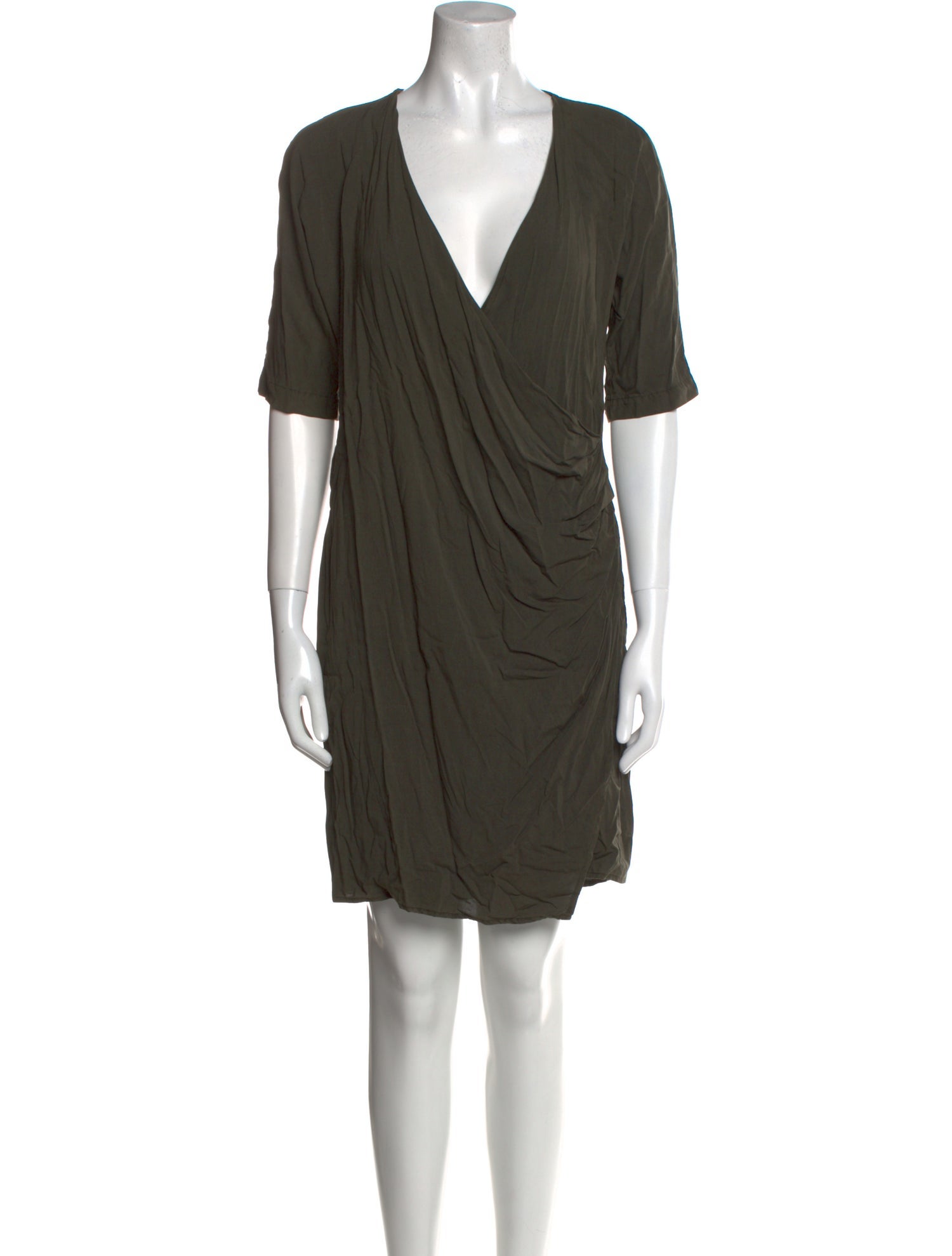 James Perse V-Neck Mini Dress