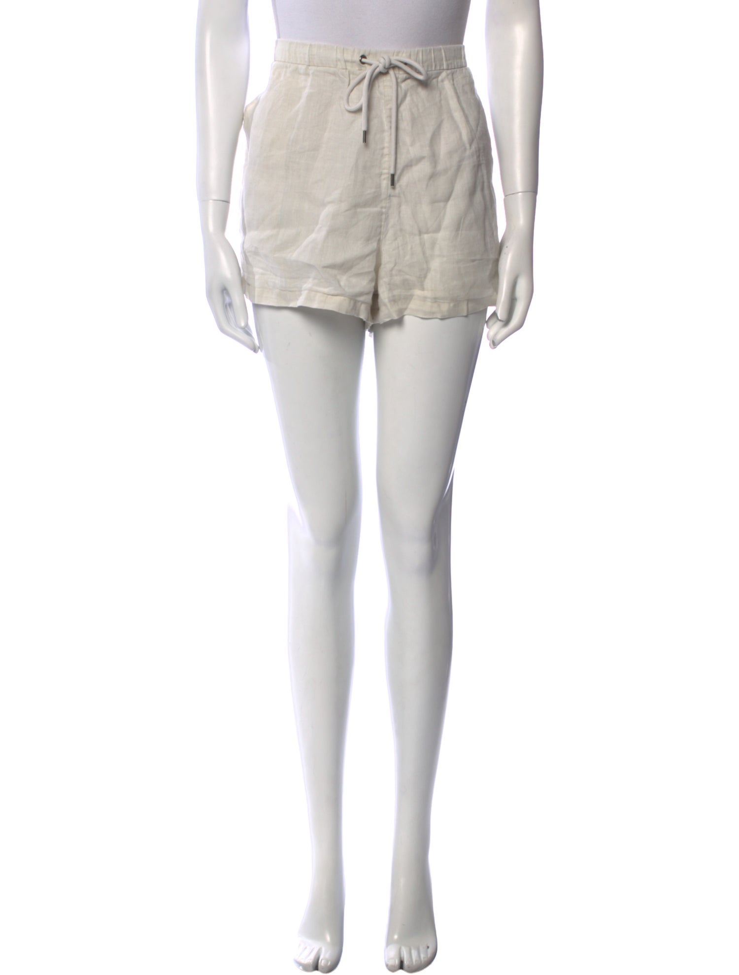 James Perse Linen Mini Shorts