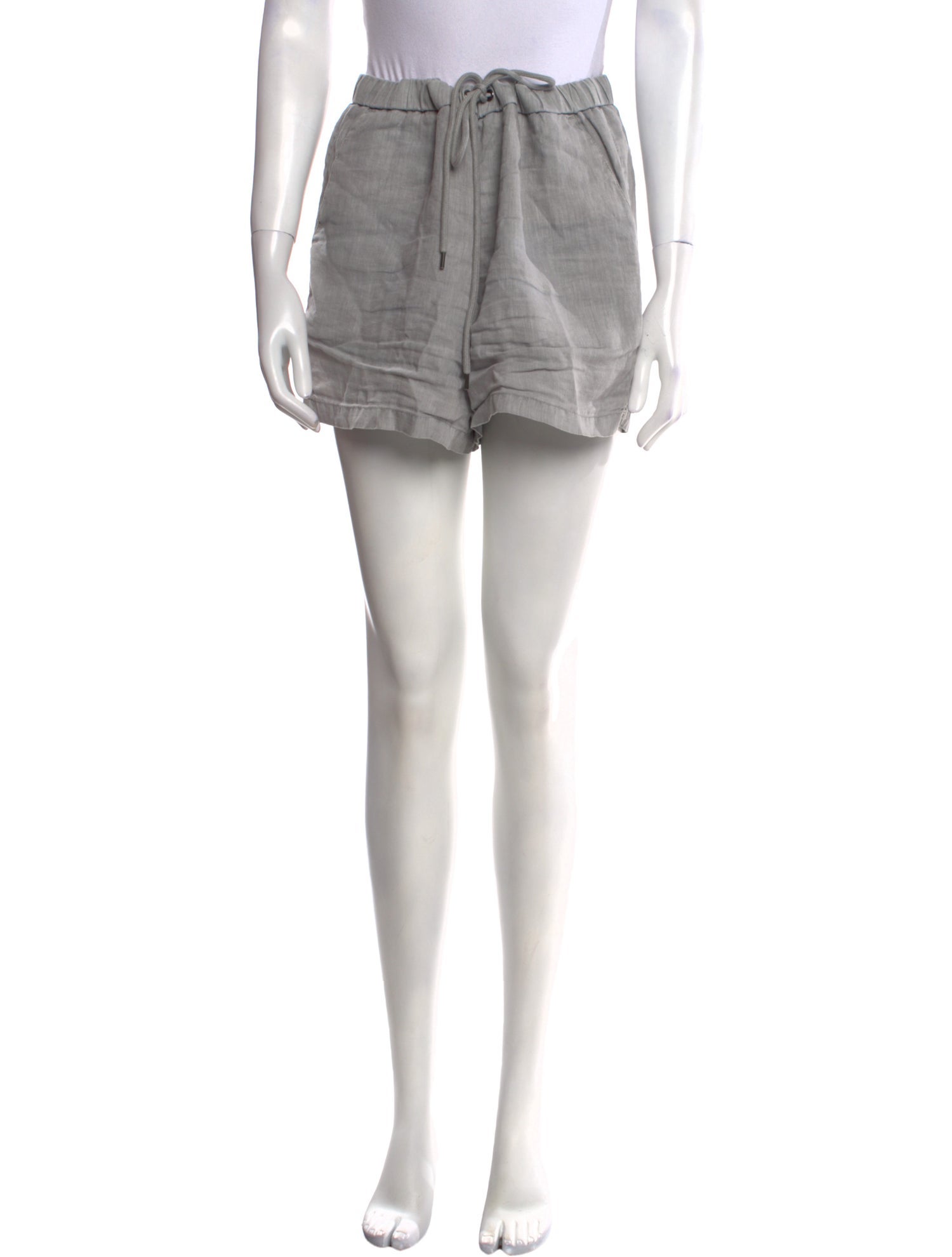 James Perse Linen Mini Shorts
