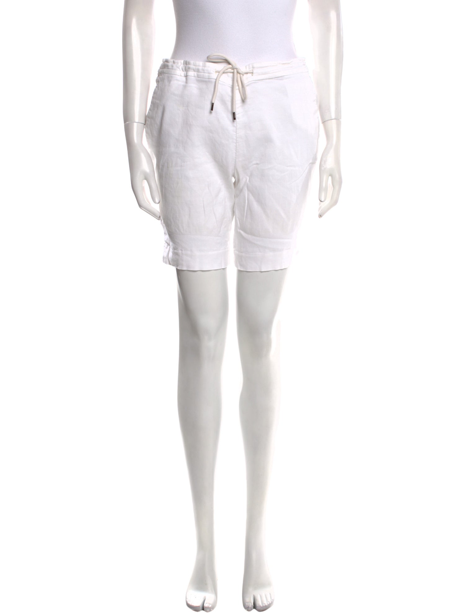 James Perse Linen Knee-Length Shorts