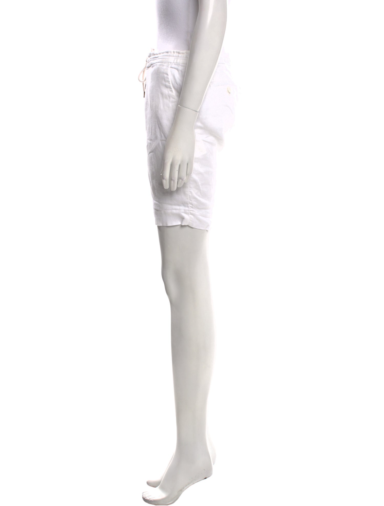 James Perse Linen Knee-Length Shorts