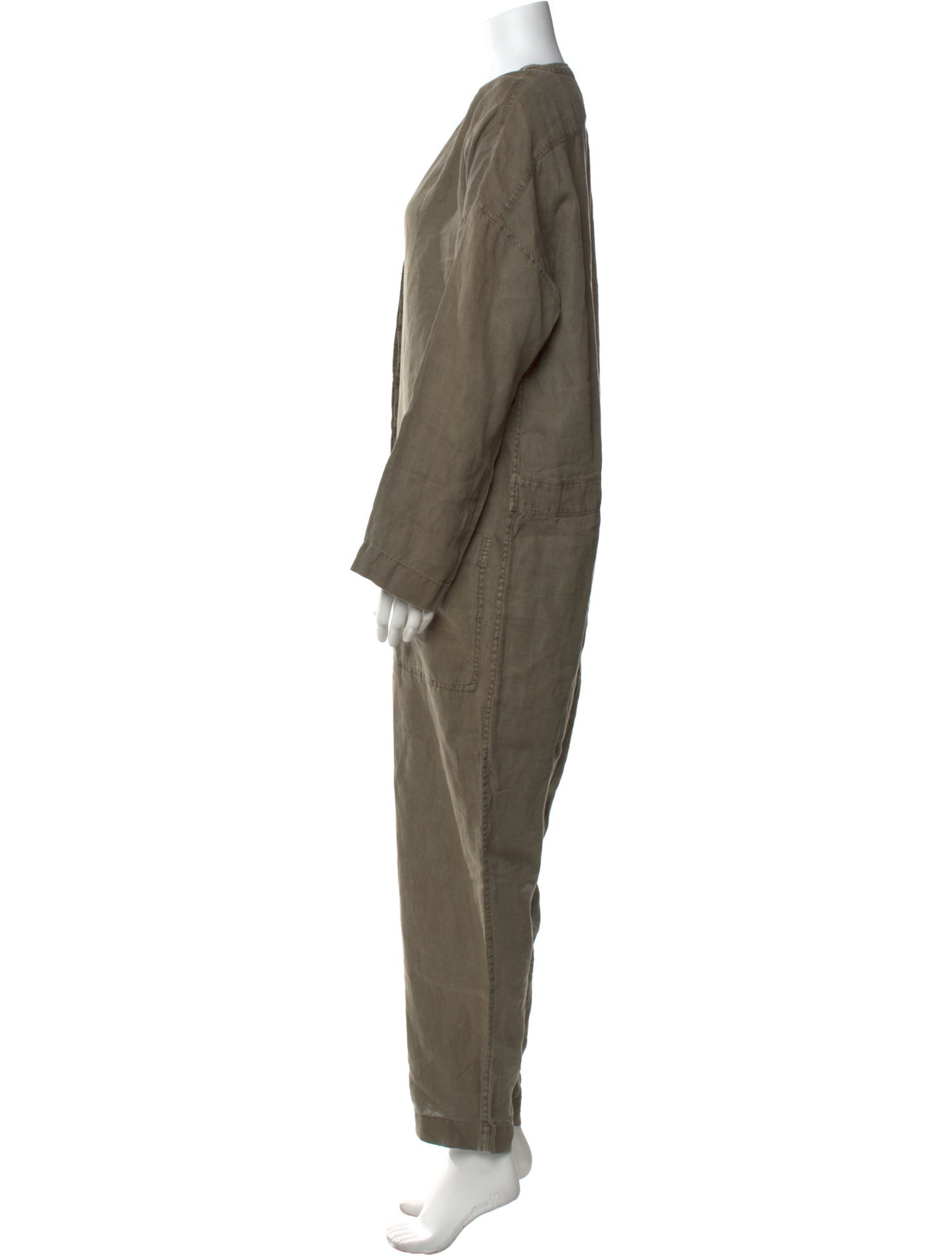 James Perse V-Neck Jumpsuit