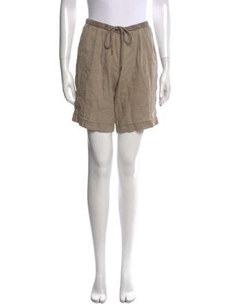 James Perse Linen Mini Shorts