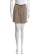 James Perse Linen Mini Shorts
