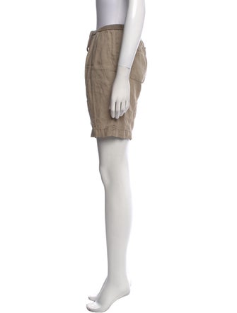 James Perse Linen Mini Shorts