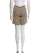 James Perse Linen Mini Shorts