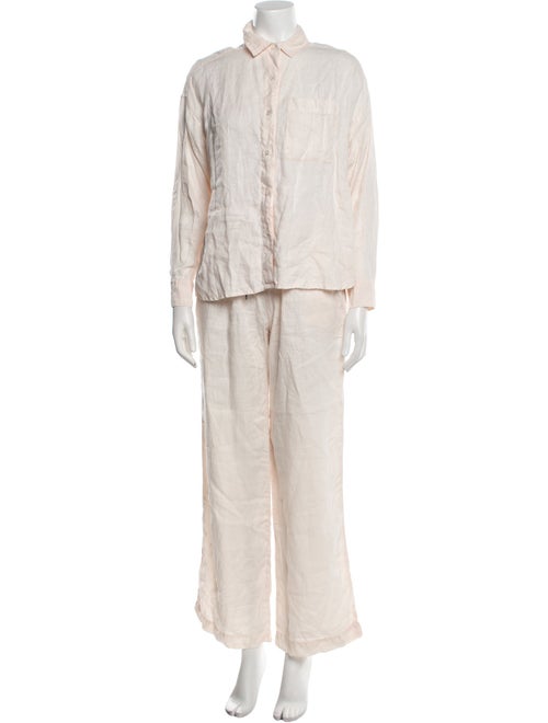 James Perse Linen Pant Set