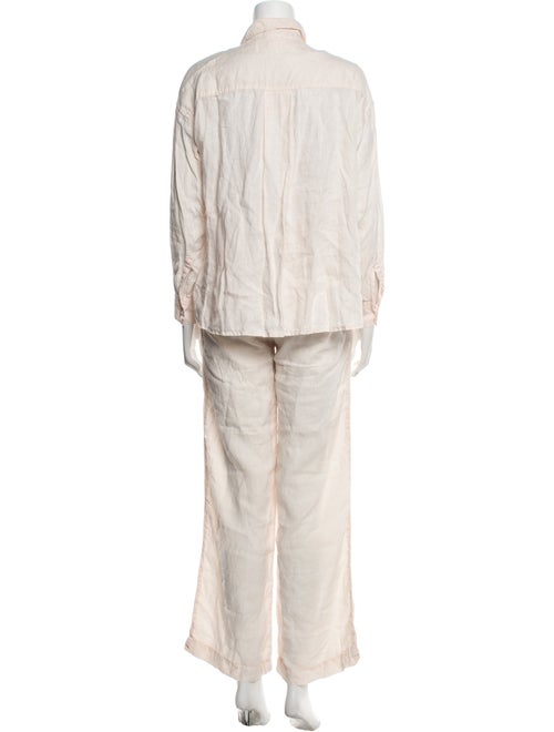 James Perse Linen Pant Set