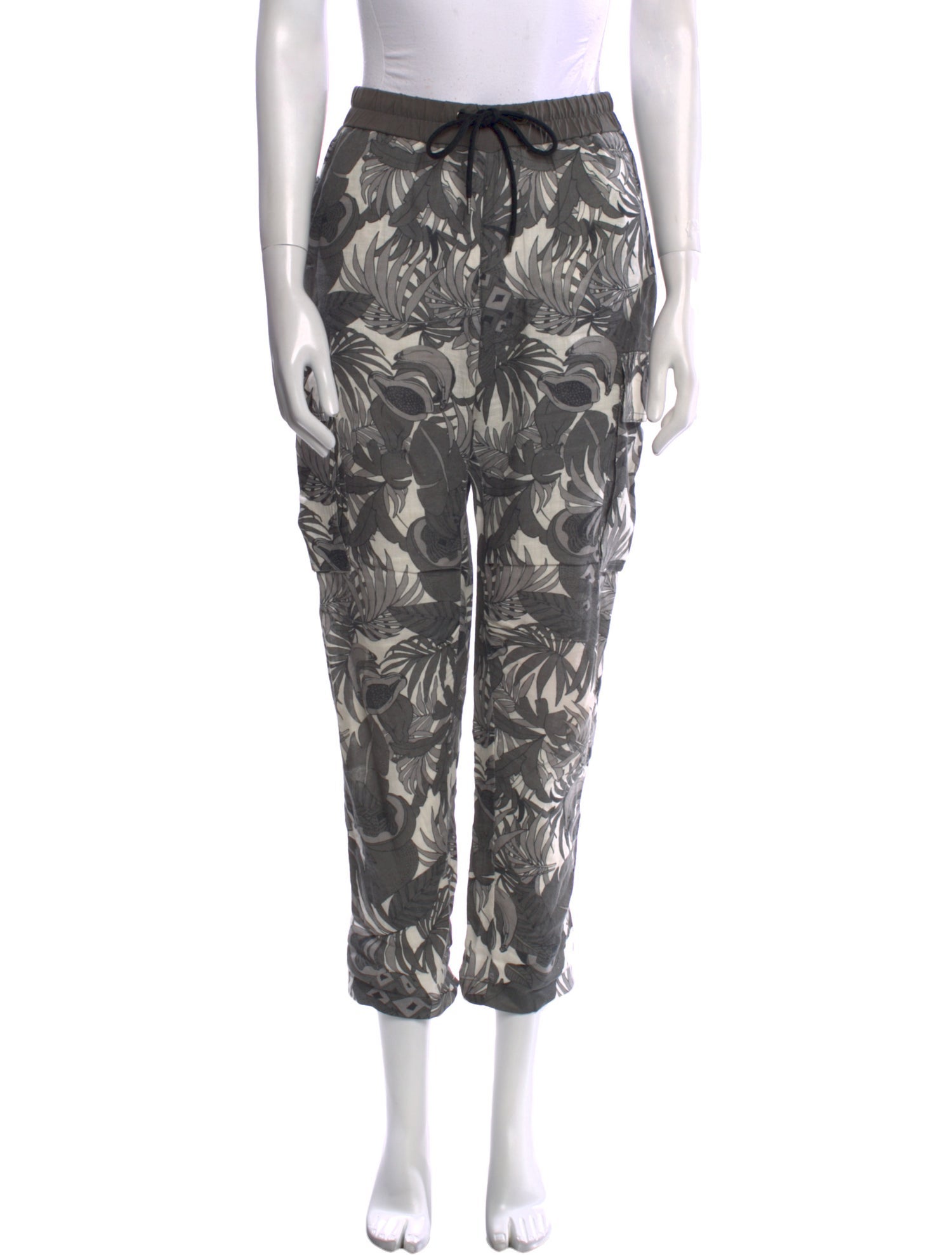 James Perse Linen Straight Leg Pants