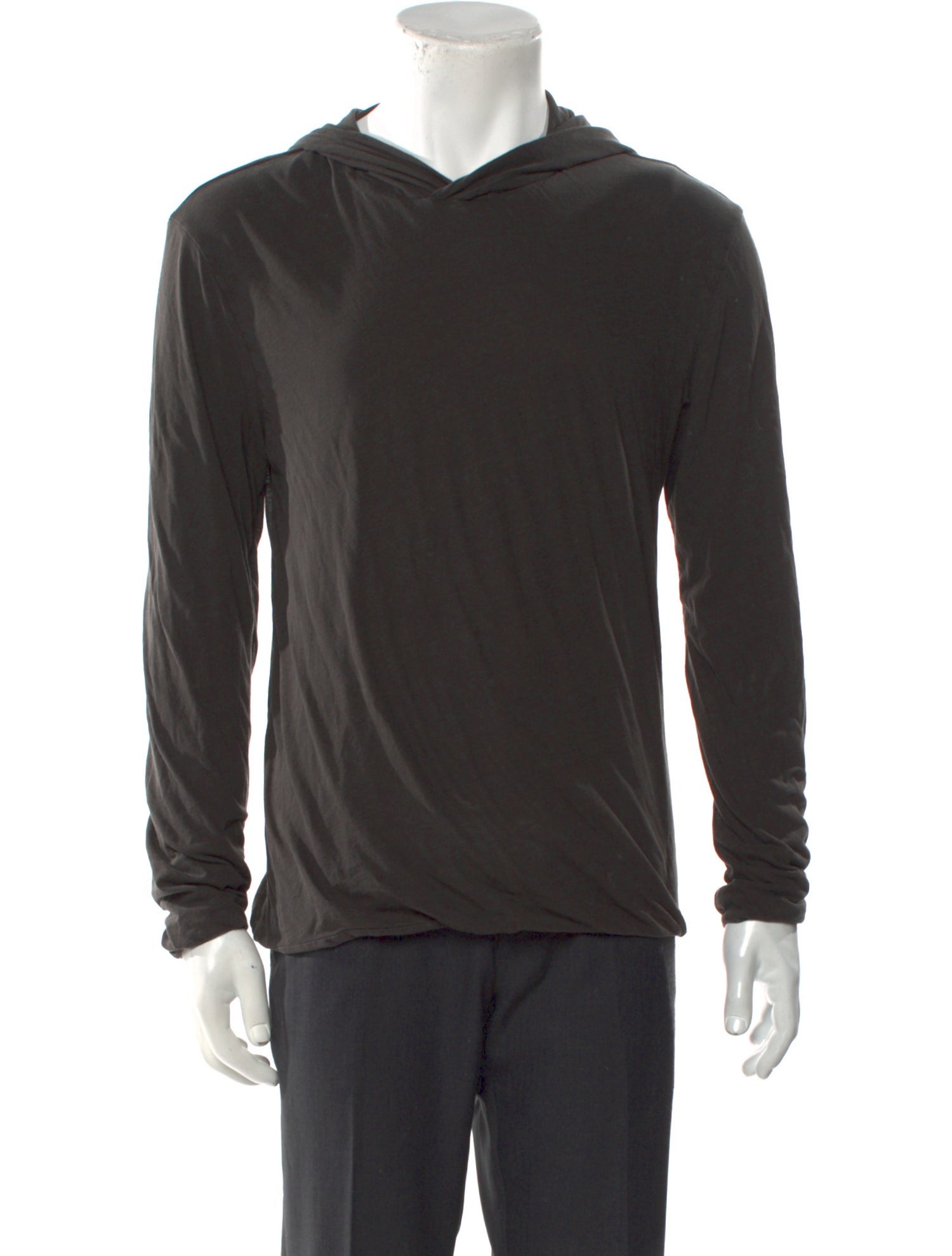 James Perse V-Neck Long Sleeve Sweatshirt
