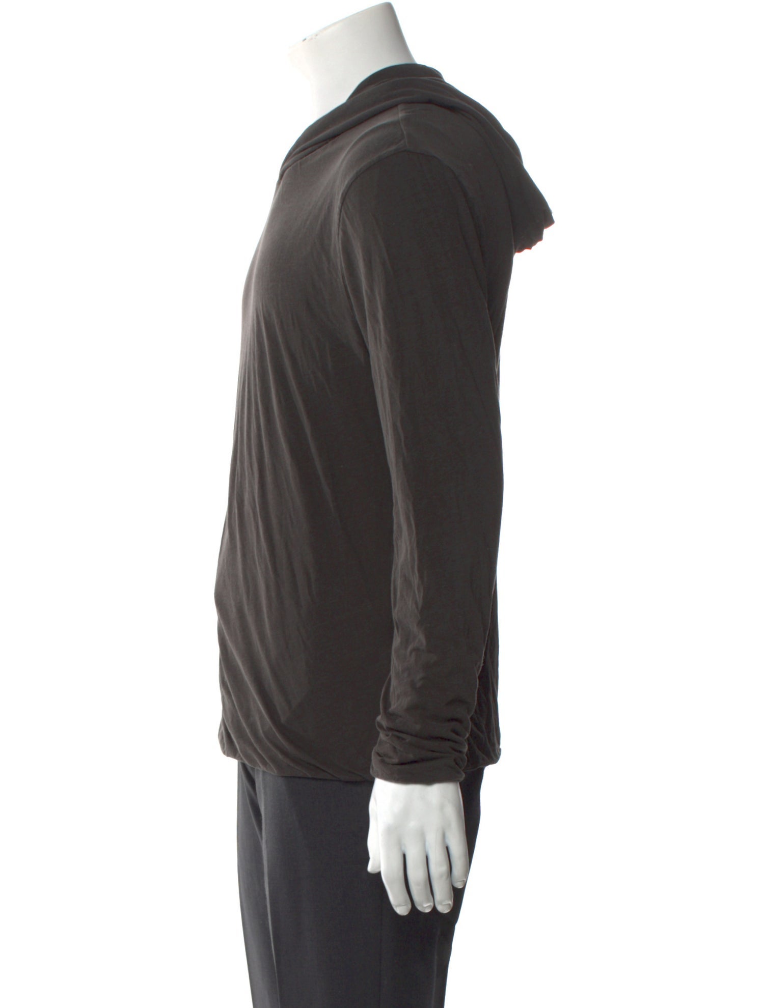 James Perse V-Neck Long Sleeve Sweatshirt