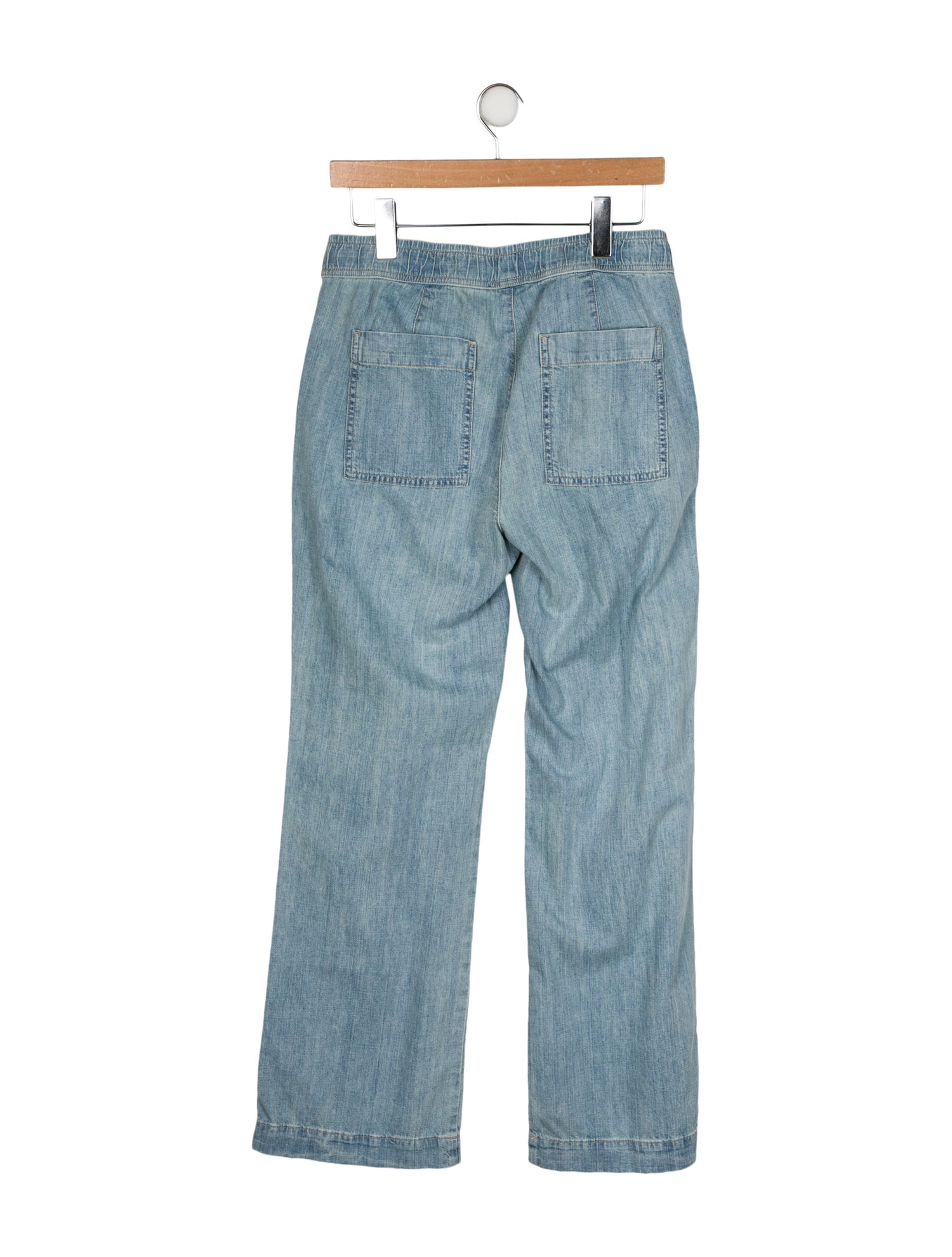 James Perse High-Rise Wide Leg Jeans