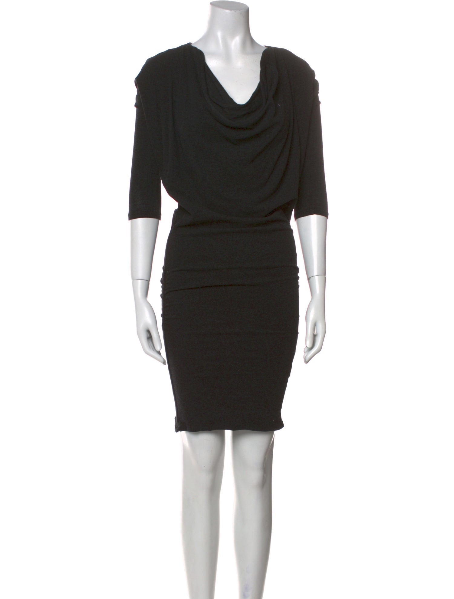 James Perse Cowl Neck Knee-Length Dress