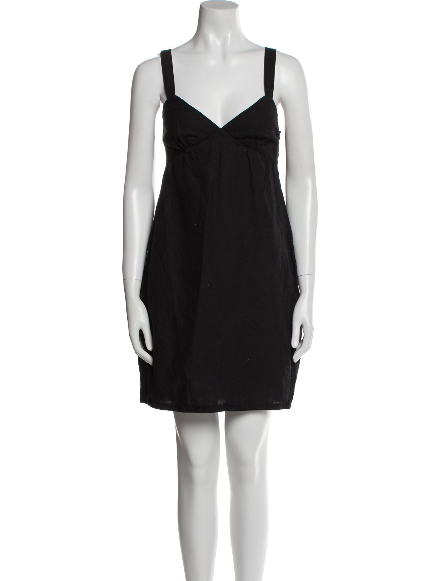 James Perse V-Neck Mini Dress