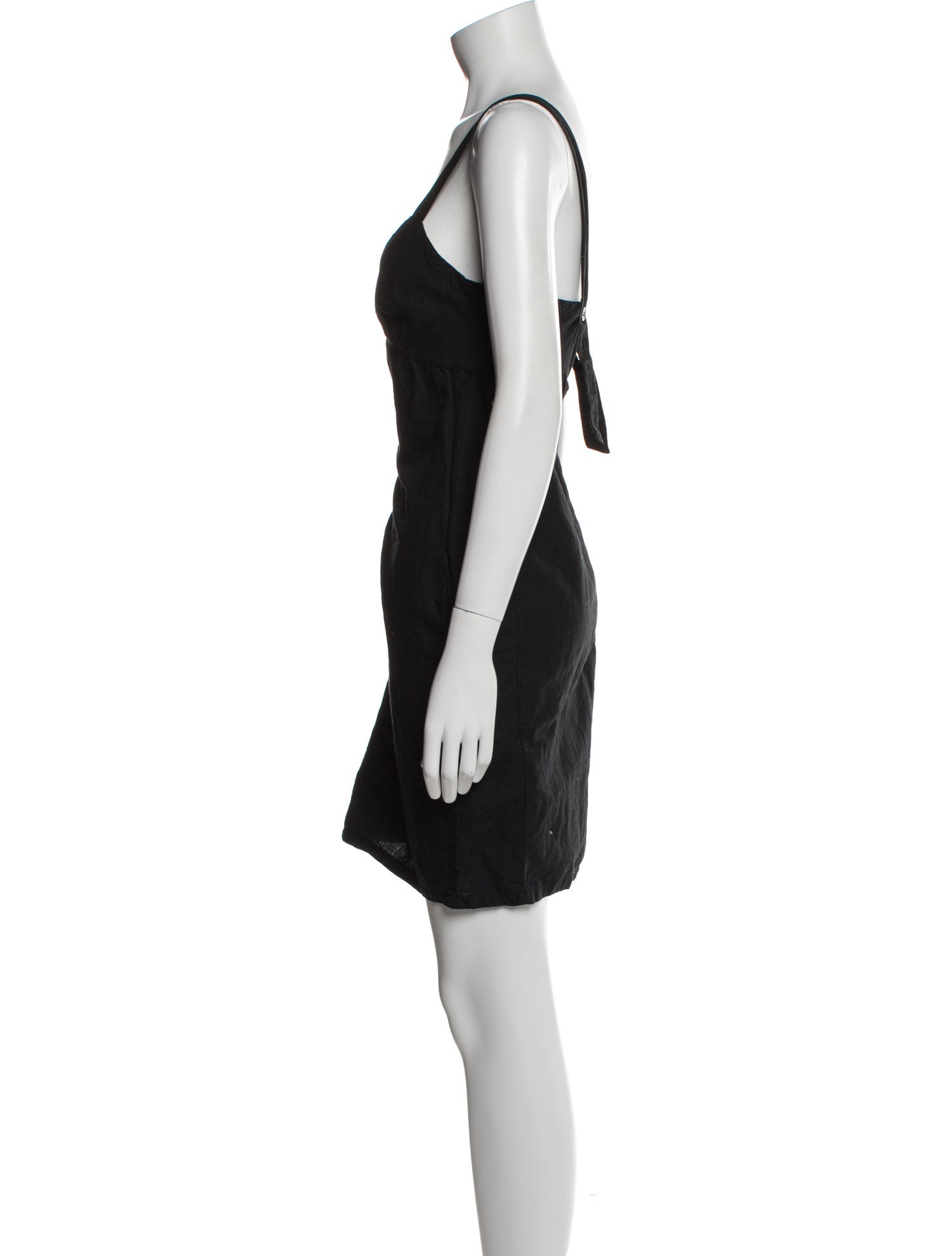 James Perse V-Neck Mini Dress