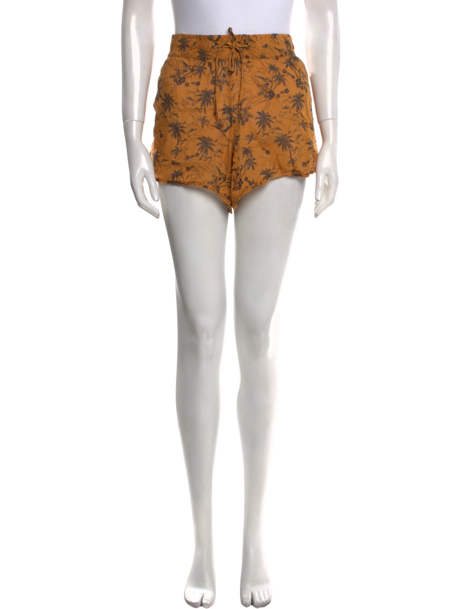 James Perse Printed Mini Shorts