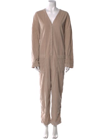 James Perse V-Neck Jumpsuit