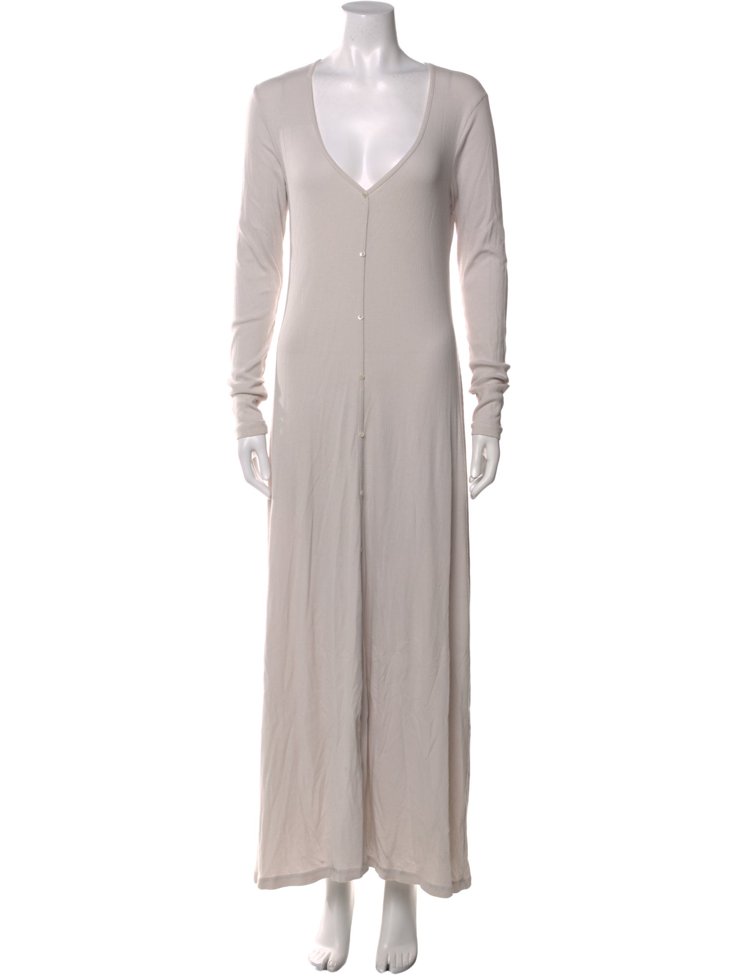 James Perse V-Neck Long Dress