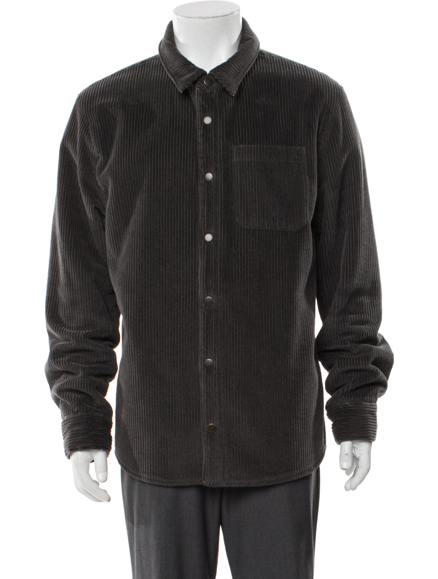 Puma x Han Kjøbenhavn Striped Long Coat w/ Tags - Grey