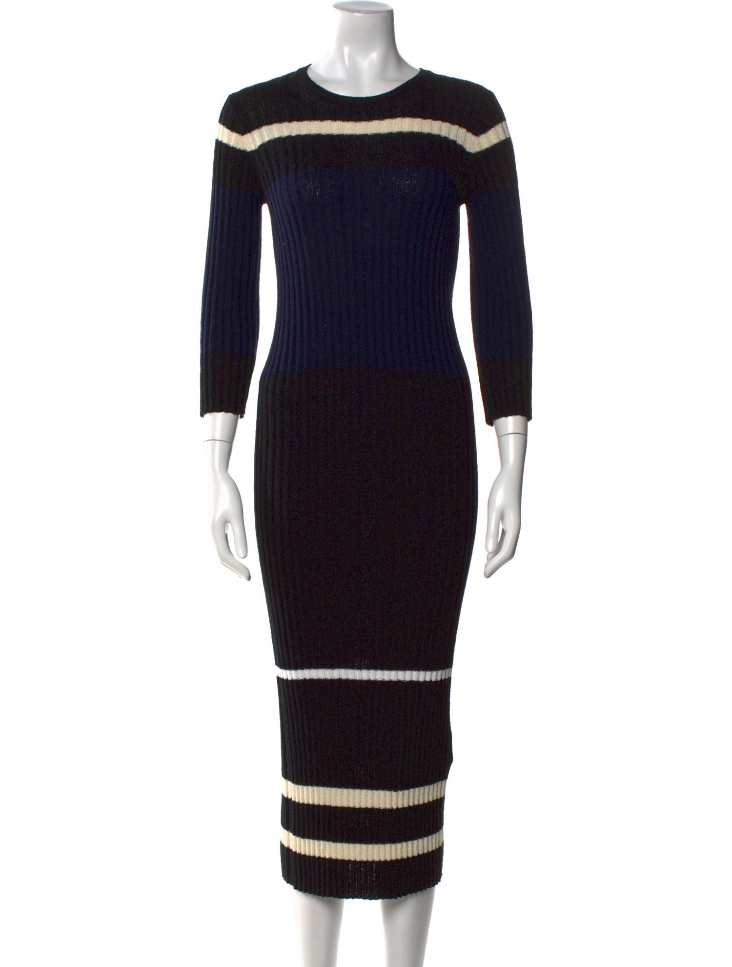 James Perse Striped Long Dress