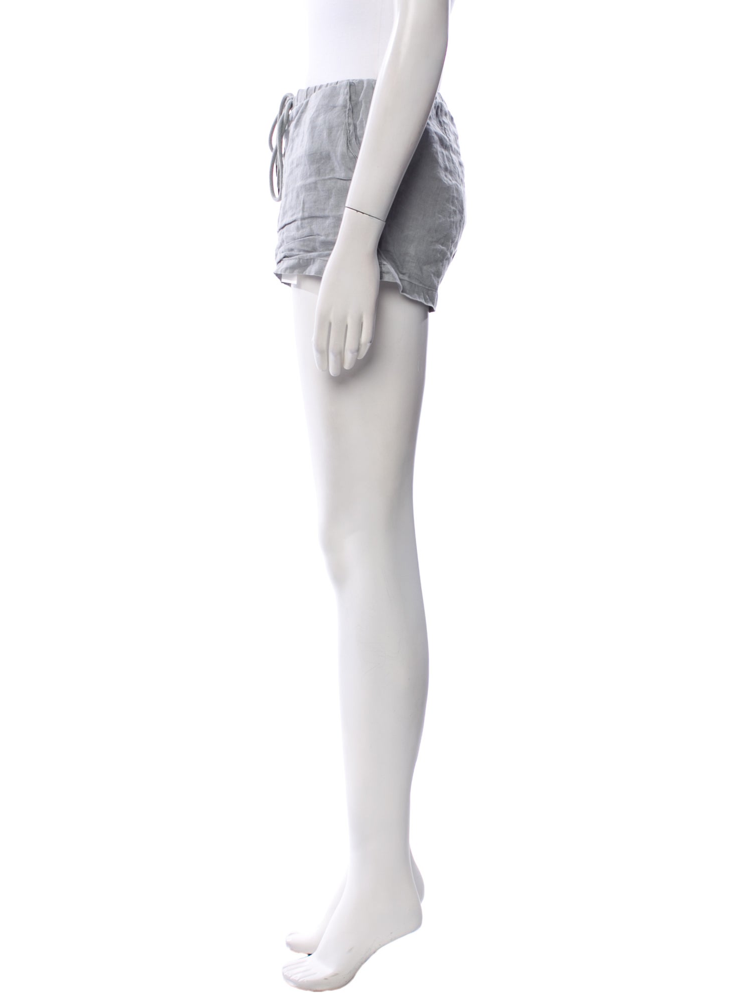 James Perse Linen Mini Shorts