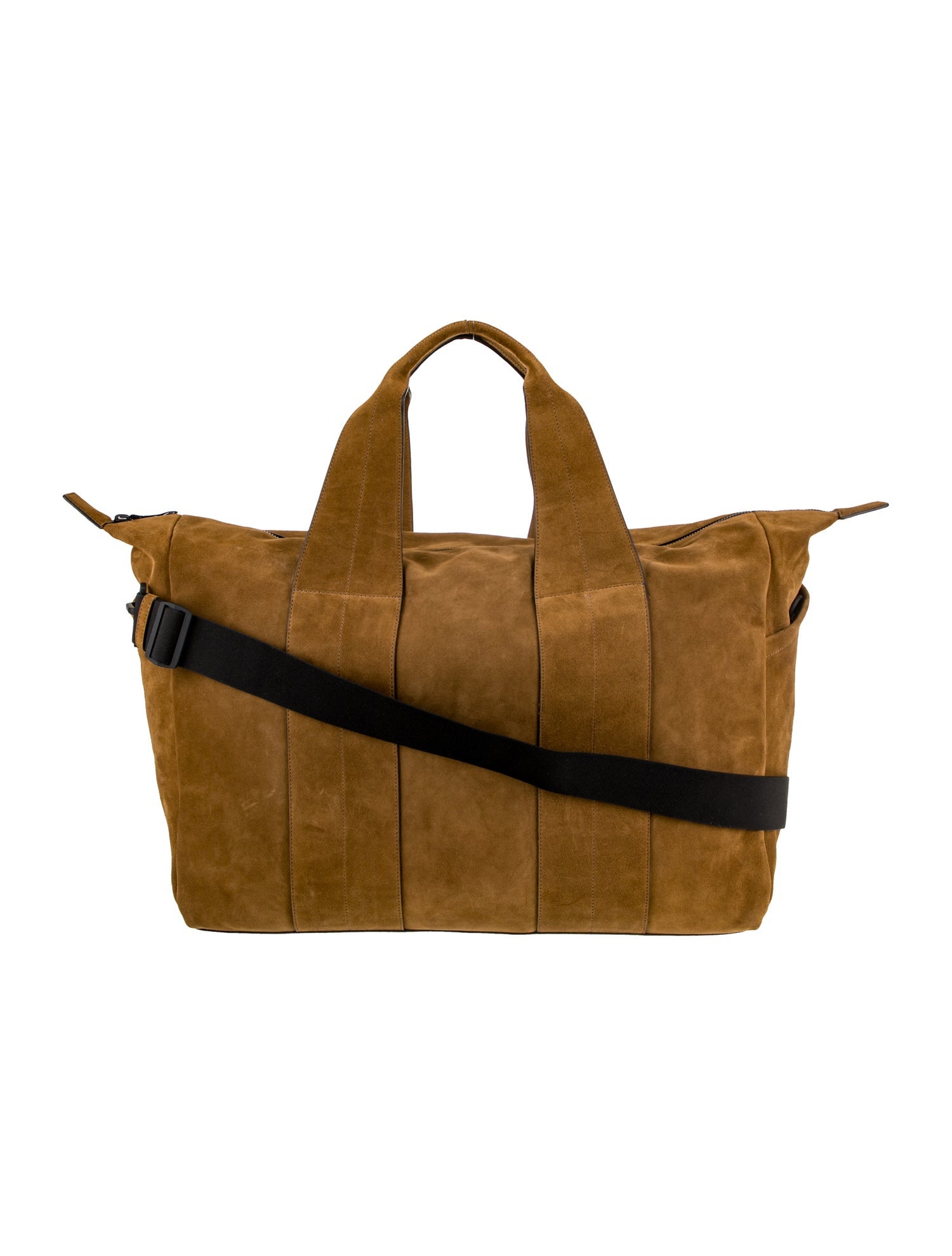 James Perse Suede Weekender Bag