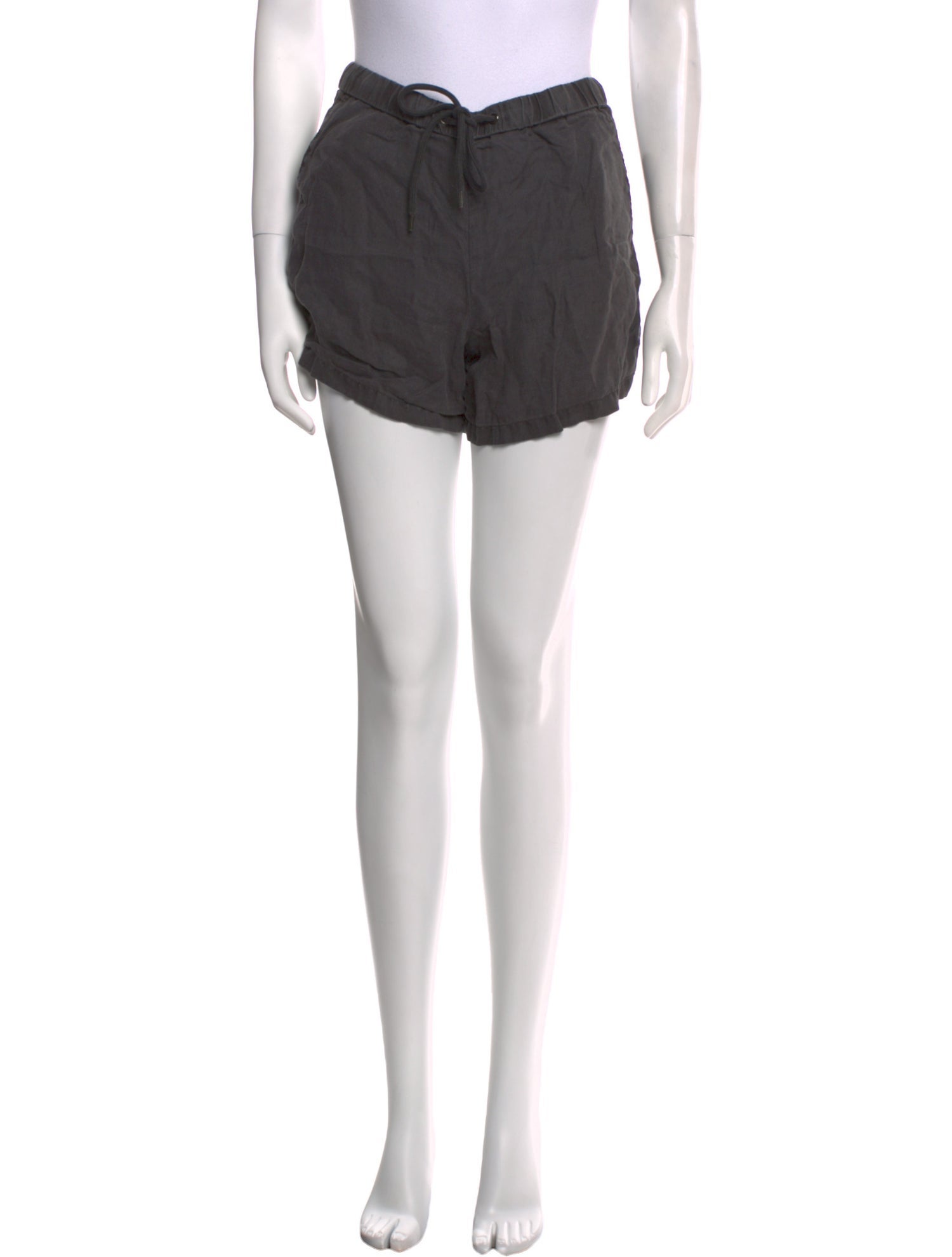 James Perse Linen Mini Shorts