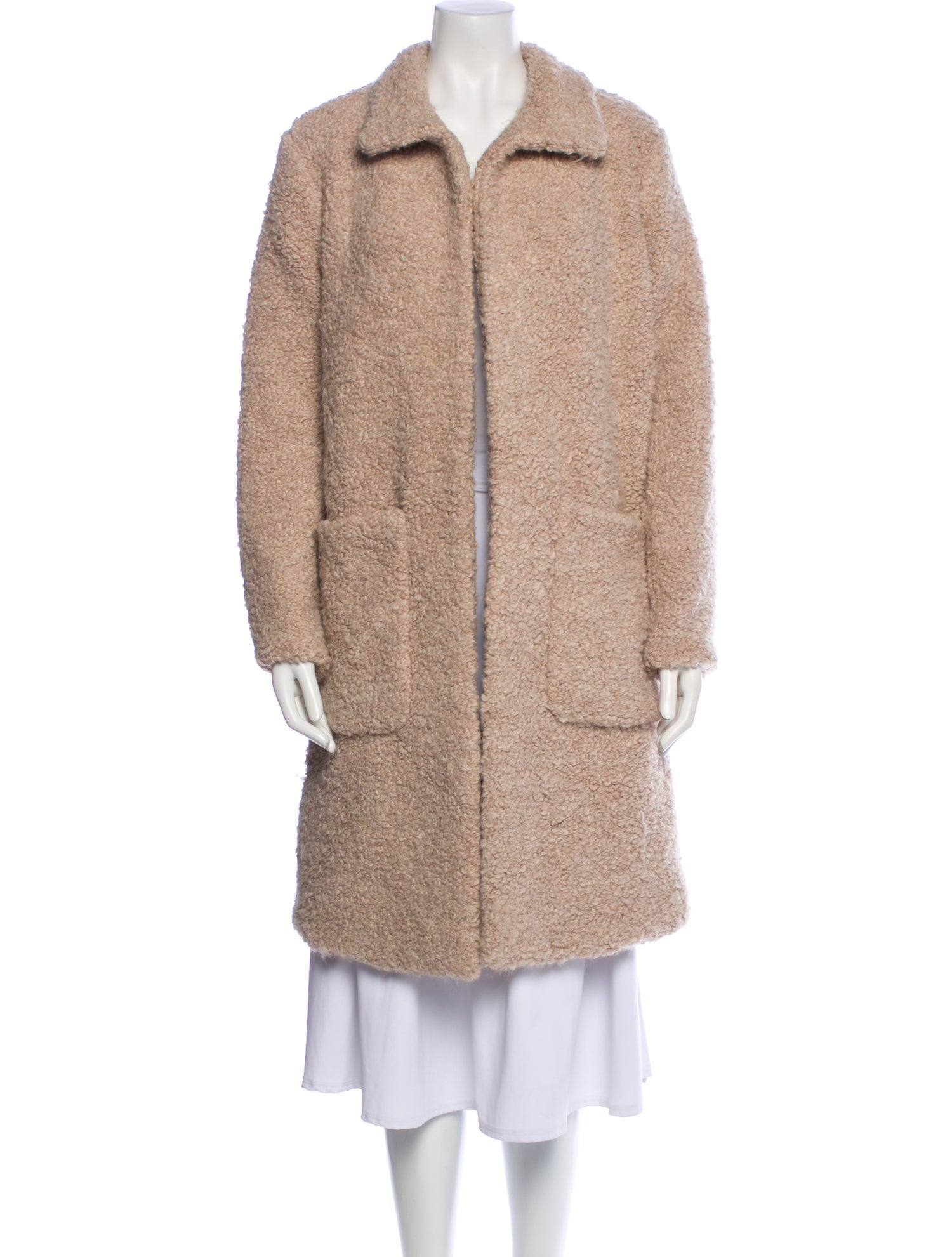 James Perse Faux Fur Coat