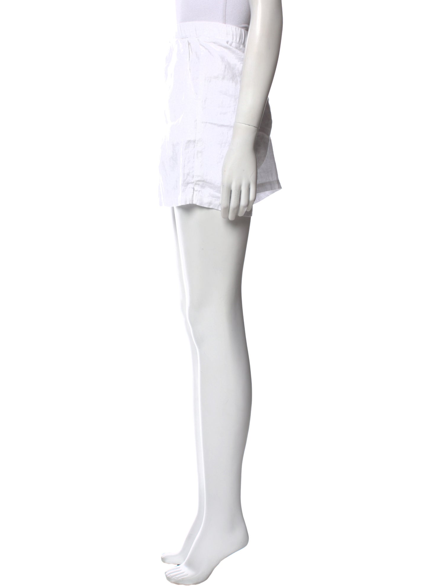 James Perse Linen Mini Shorts