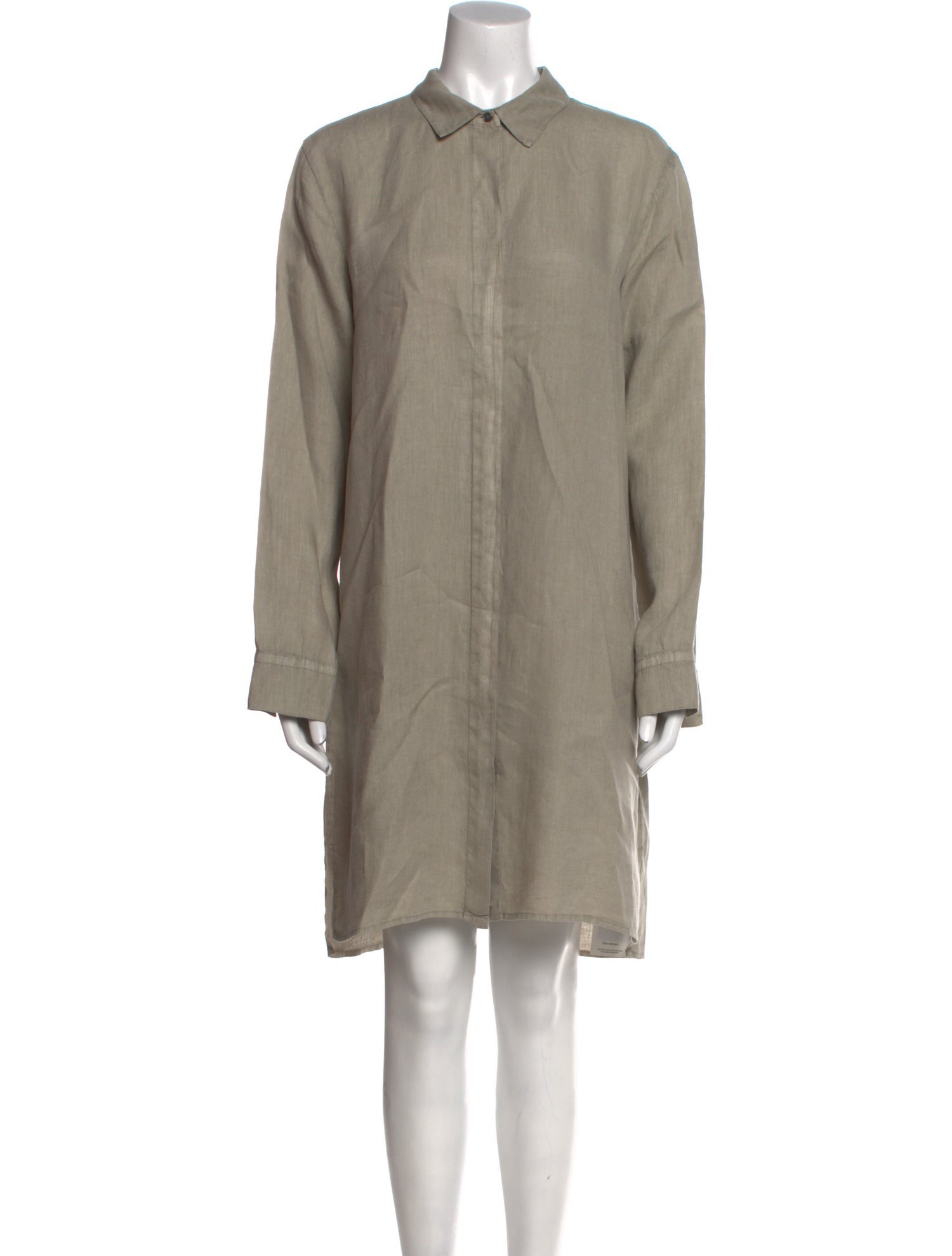 James Perse Linen Knee-Length Dress
